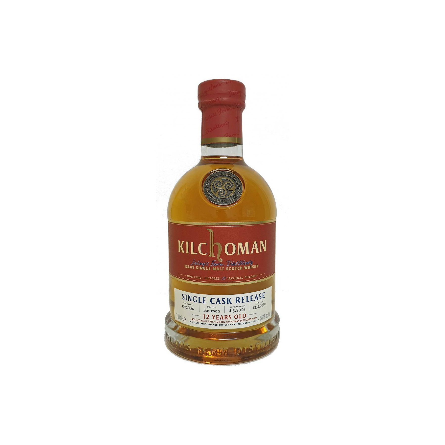 Kilchoman 2006 12 Years Single Malt Whisky