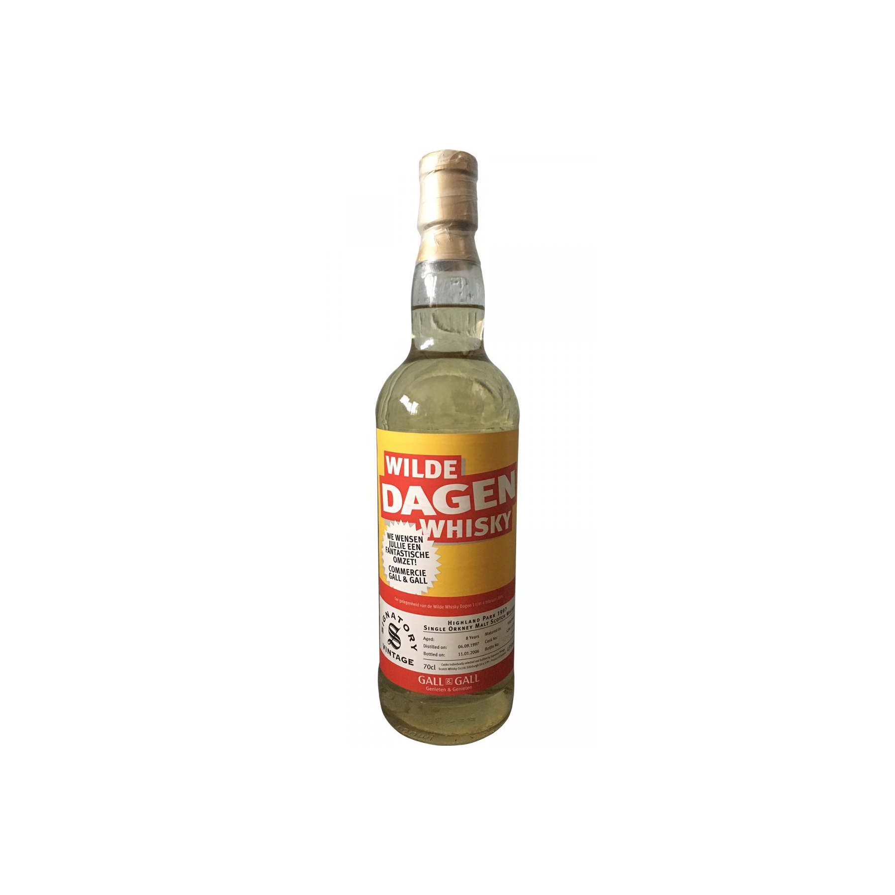 Highland Park 1997 8 Years Single Malt Whisky