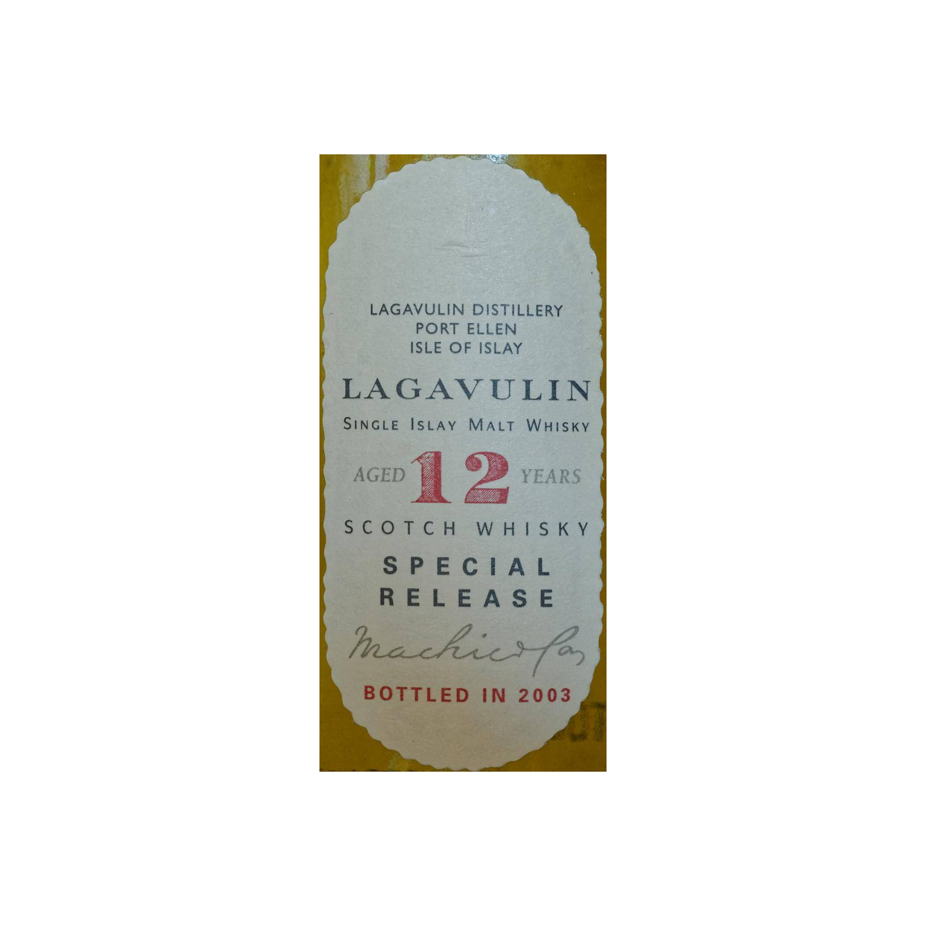 Lagavulin 12 Years Single Malt Whisky 3