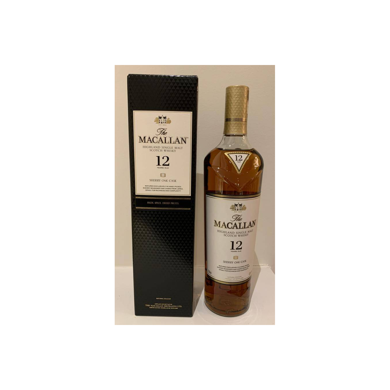 The Macallan 12 Years Single Malt Whisky 2
