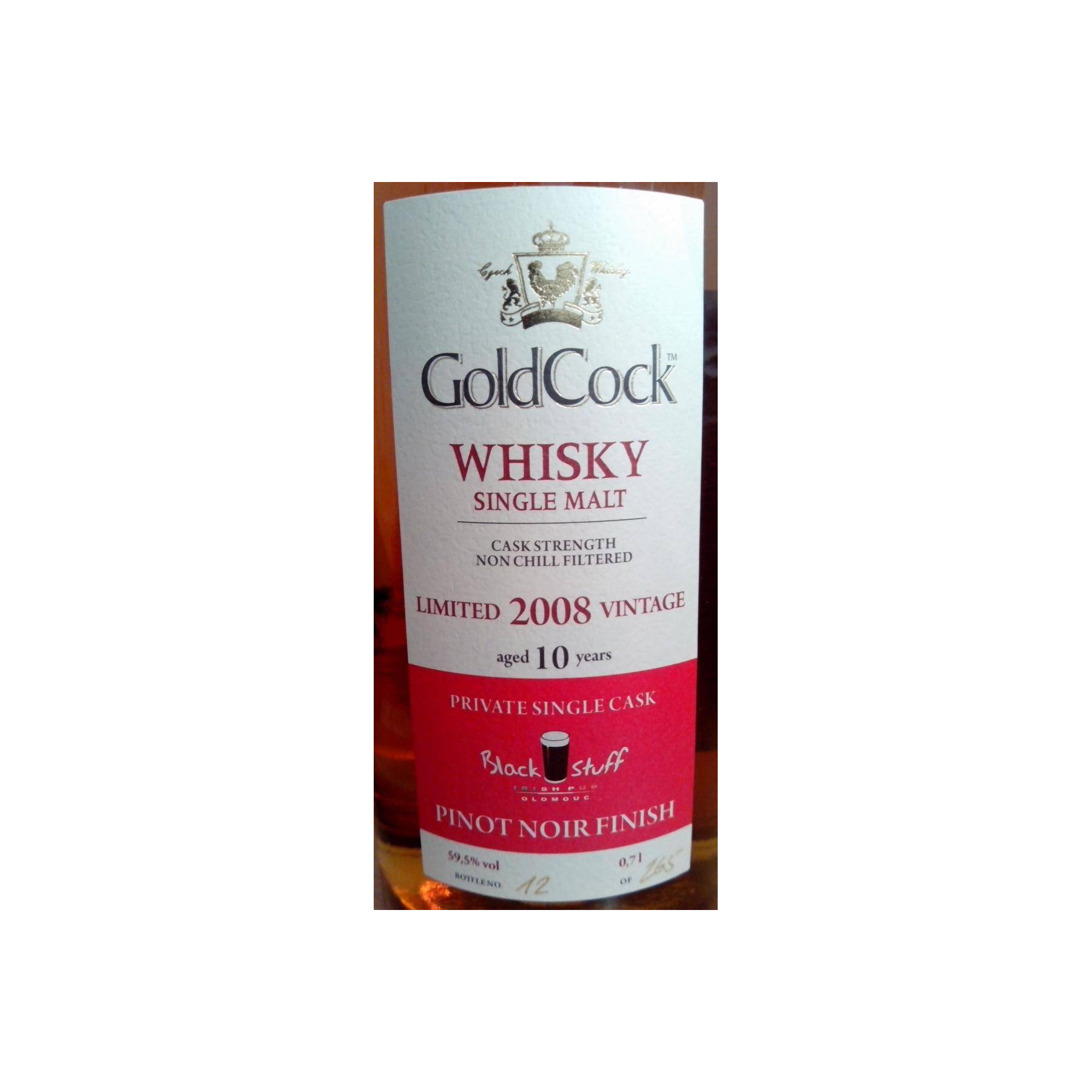 Gold Cock 2008 10 Years Single Malt Whisky 2