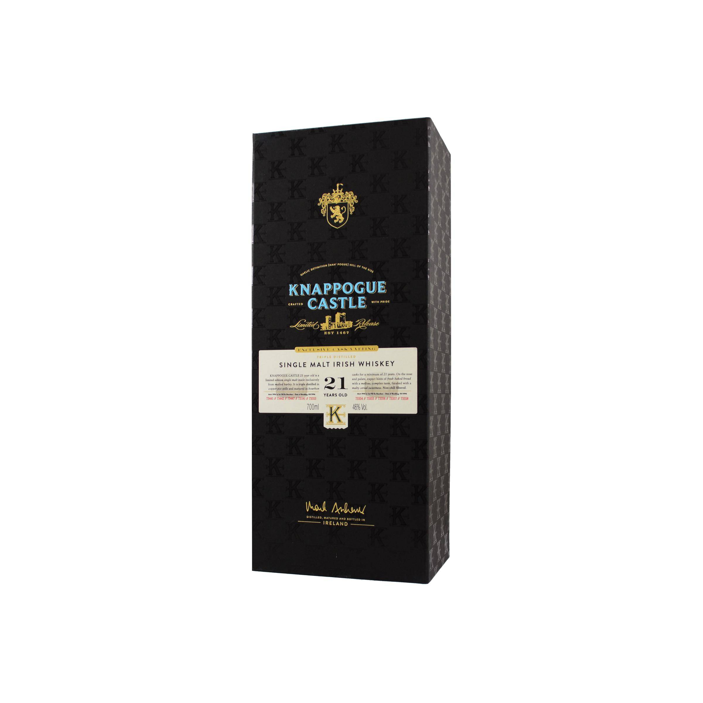 Knappogue Castle 21 Years Single Malt Whisky 2