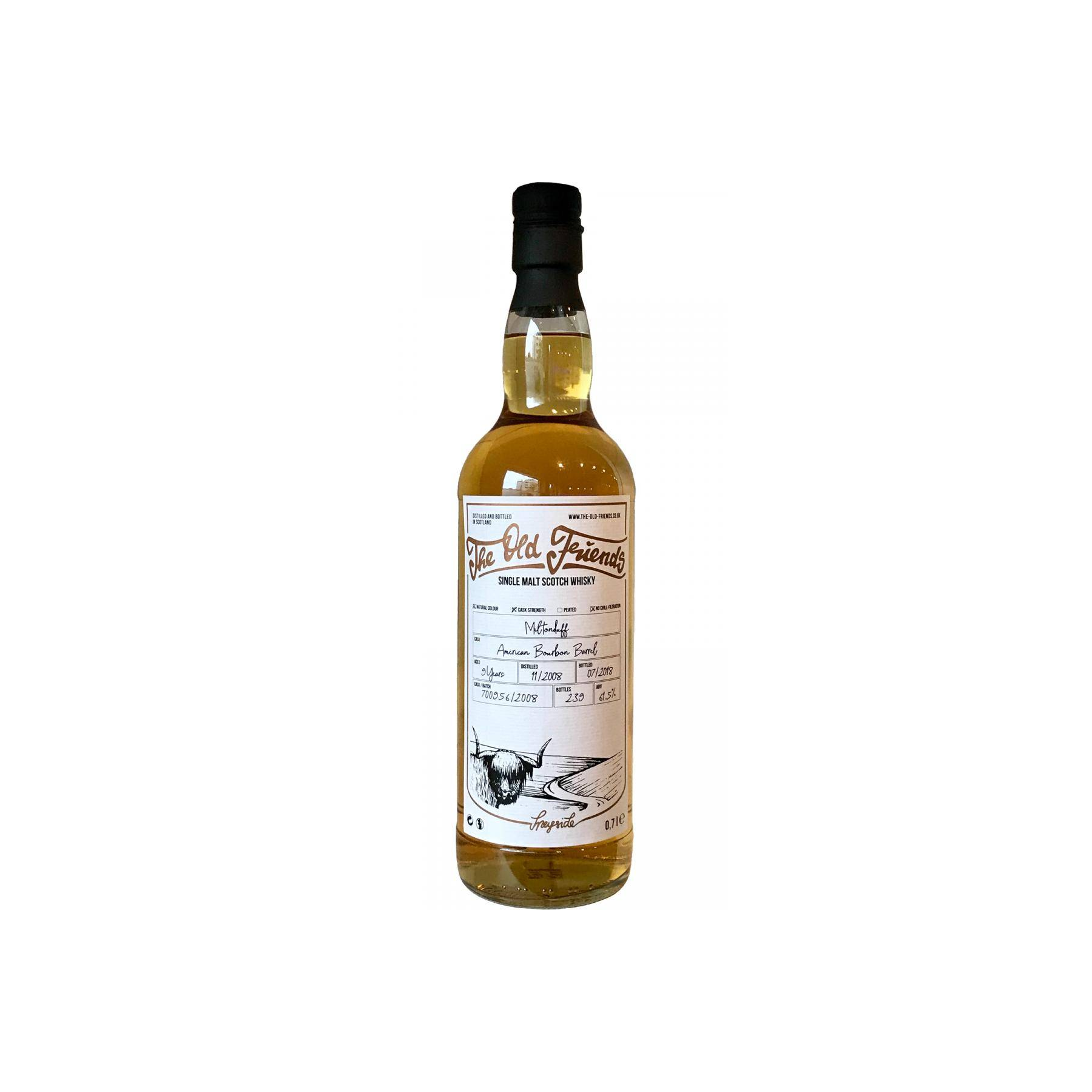 Miltonduff 2008 9 Years Single Malt Whisky