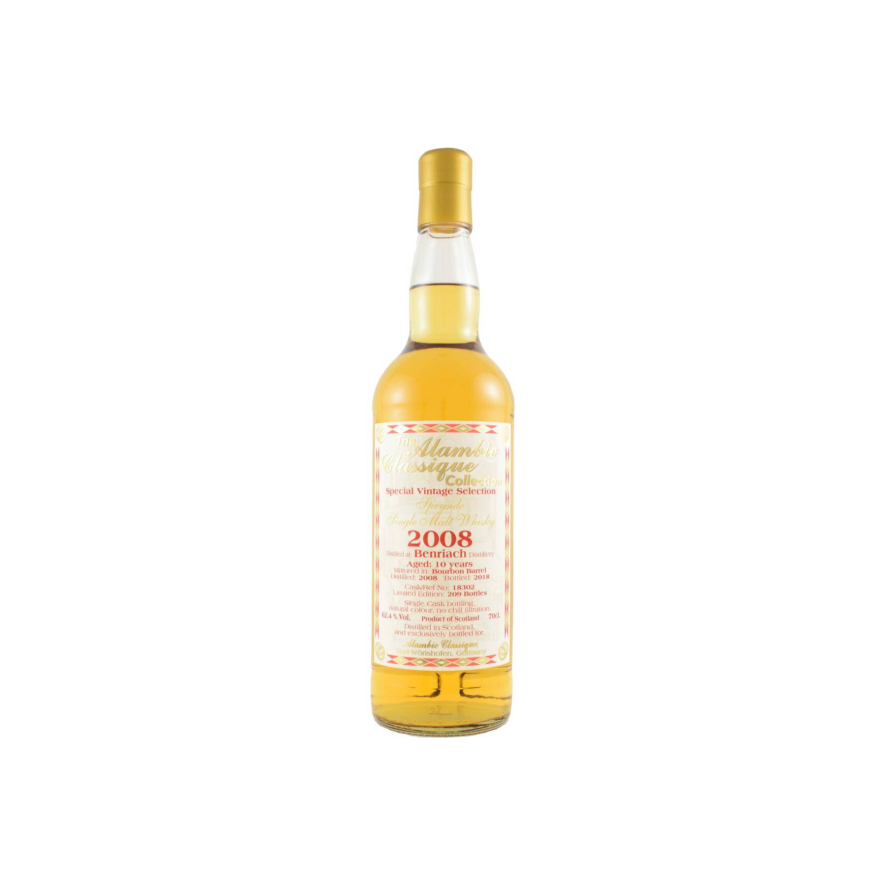 BenRiach 2008 10 Years Single Malt Whisky