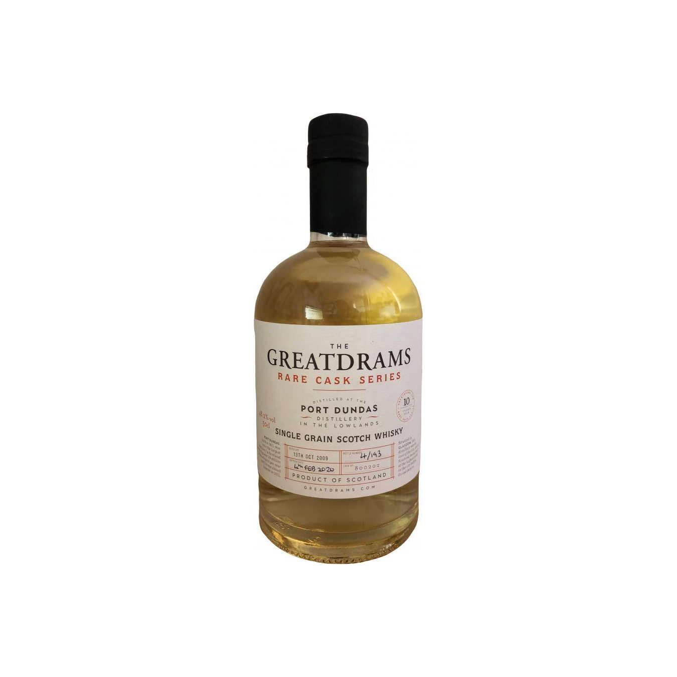 Port Dundas 2009 10 Years Single Grain Whisky 2