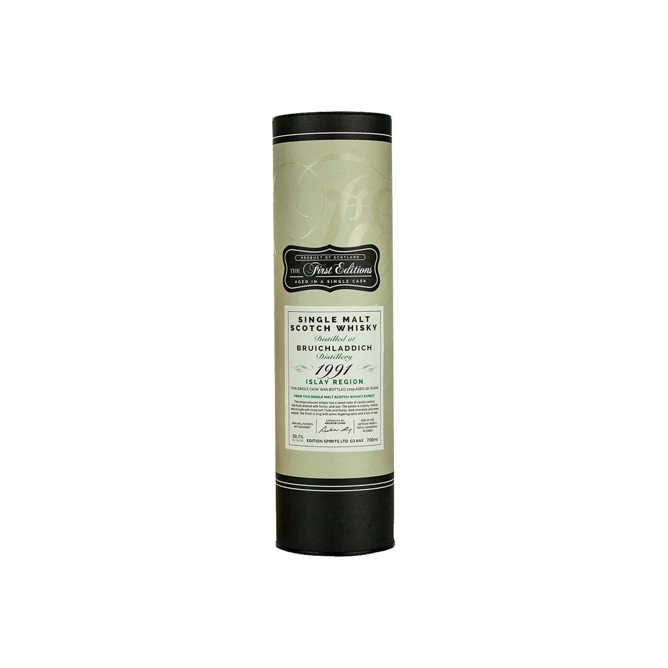 Bruichladdich The First Editions 1991 28 Years Single Malt Whisky 2