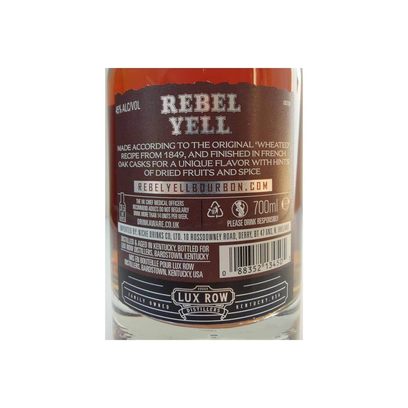 Rebel Yell Bourbon Whisky 2