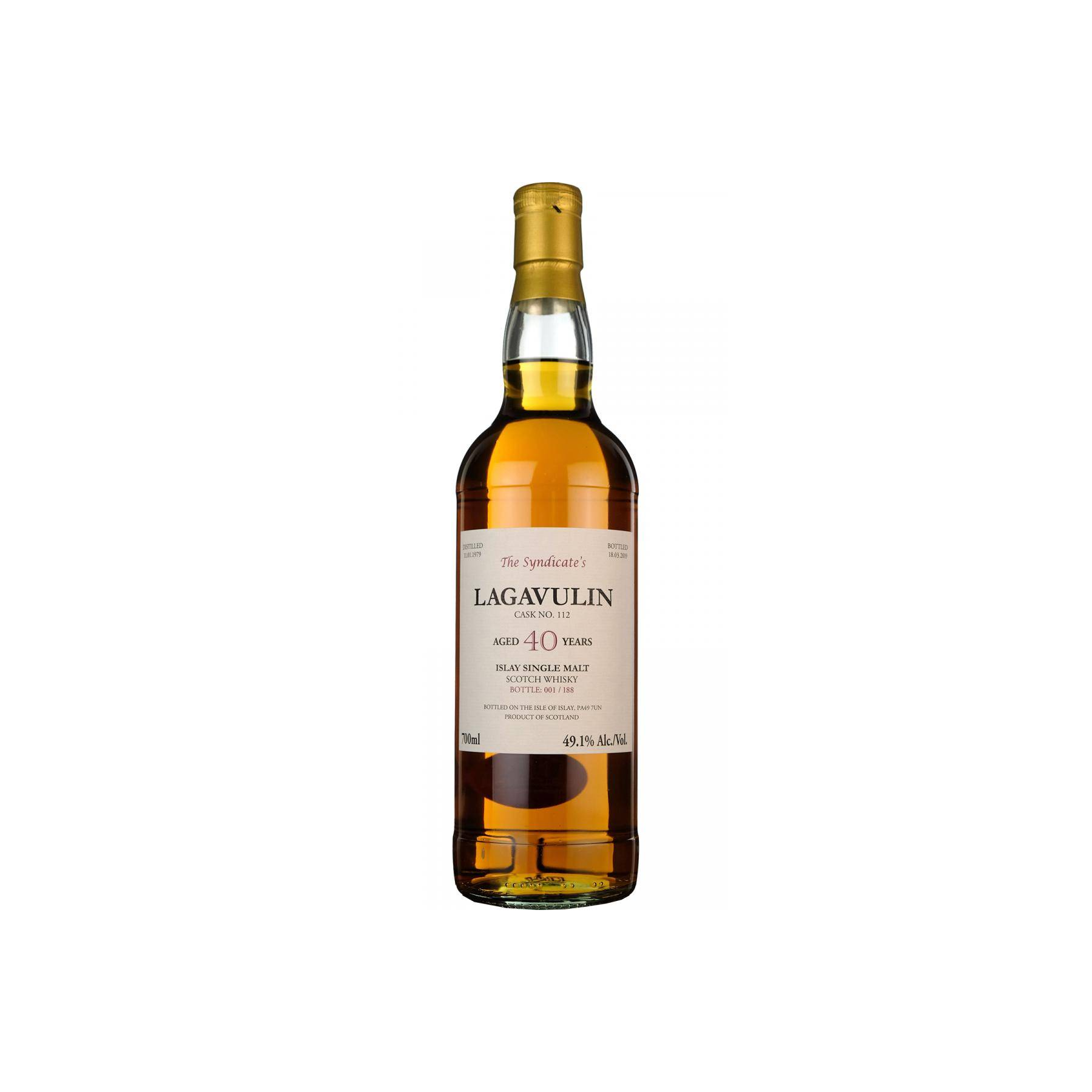 Lagavulin 1979 40 Years Single Malt Whisky