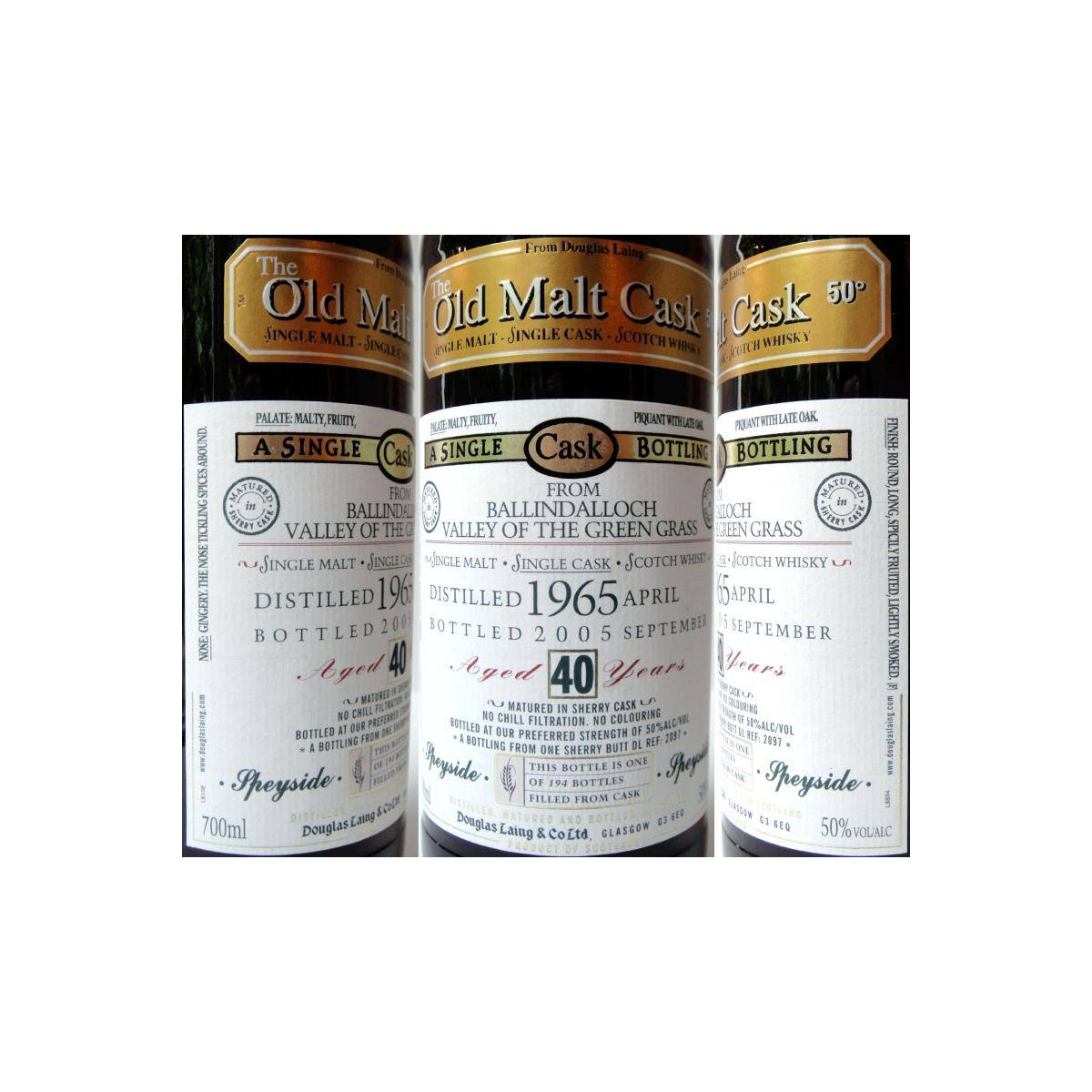 Douglas Laing Old Malt Cask 1965 40 Years Single Malt Whisky 3