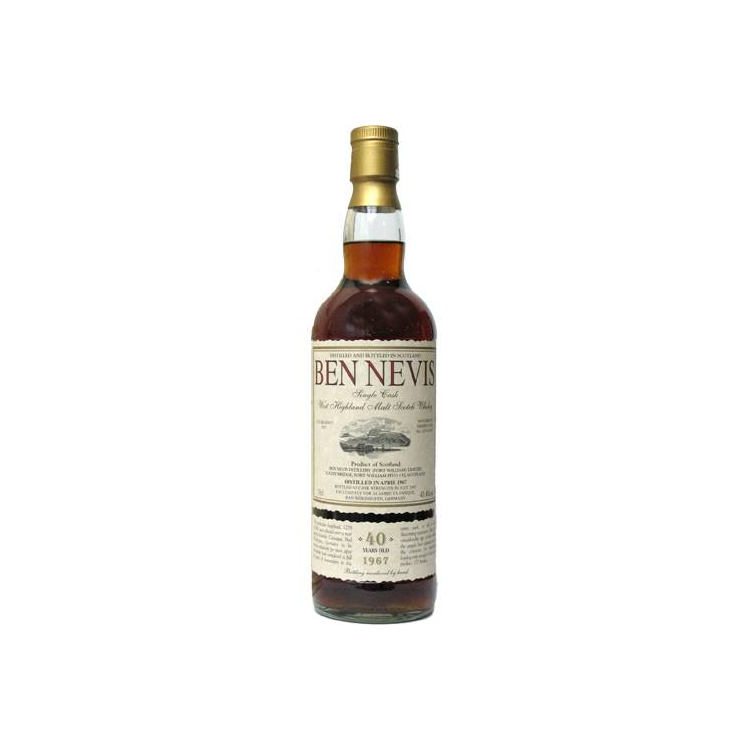 Ben Nevis 1967 40 Years Single Malt Whisky