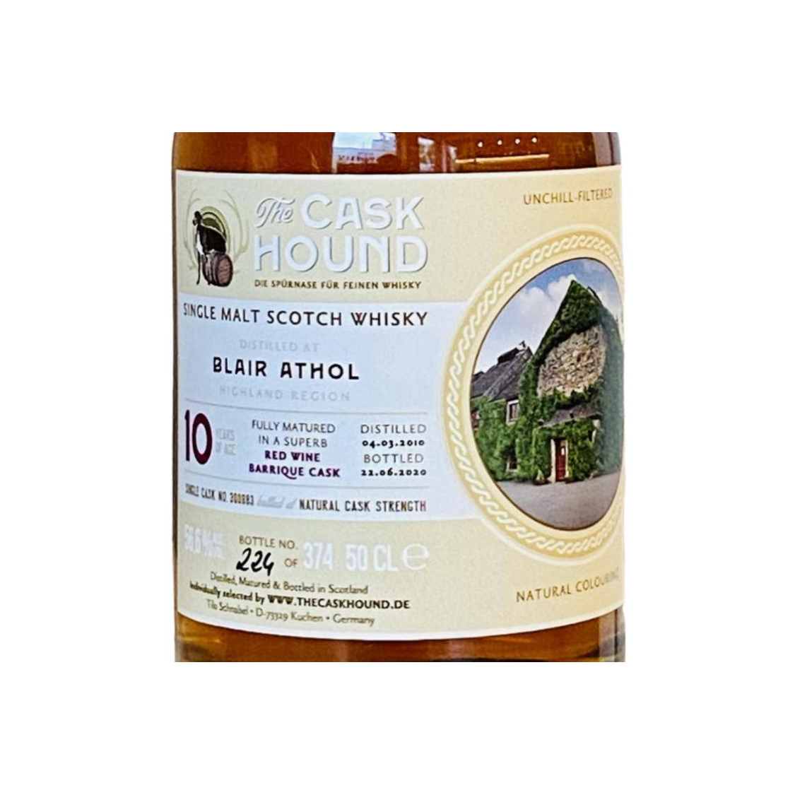 Blair Athol 2010 10 Years Single Malt Whisky 2