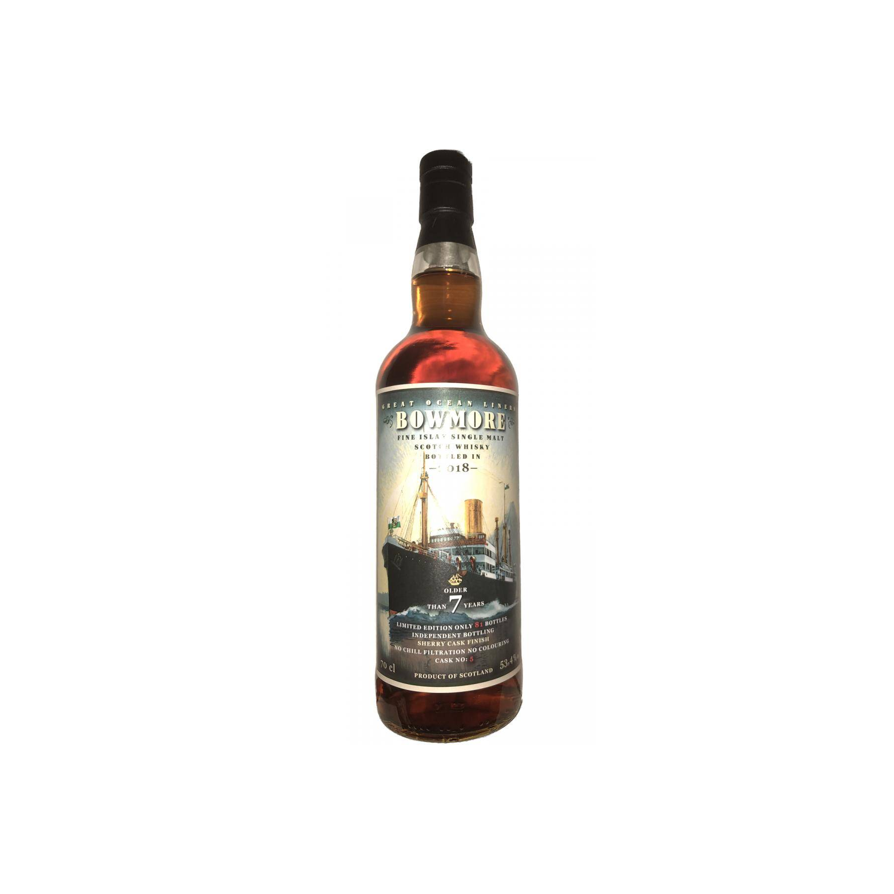 Bowmore 7 Years Single Malt Whisky