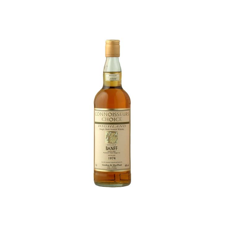 Banff Connoisseurs Choice 1974 24 Years Single Malt Whisky