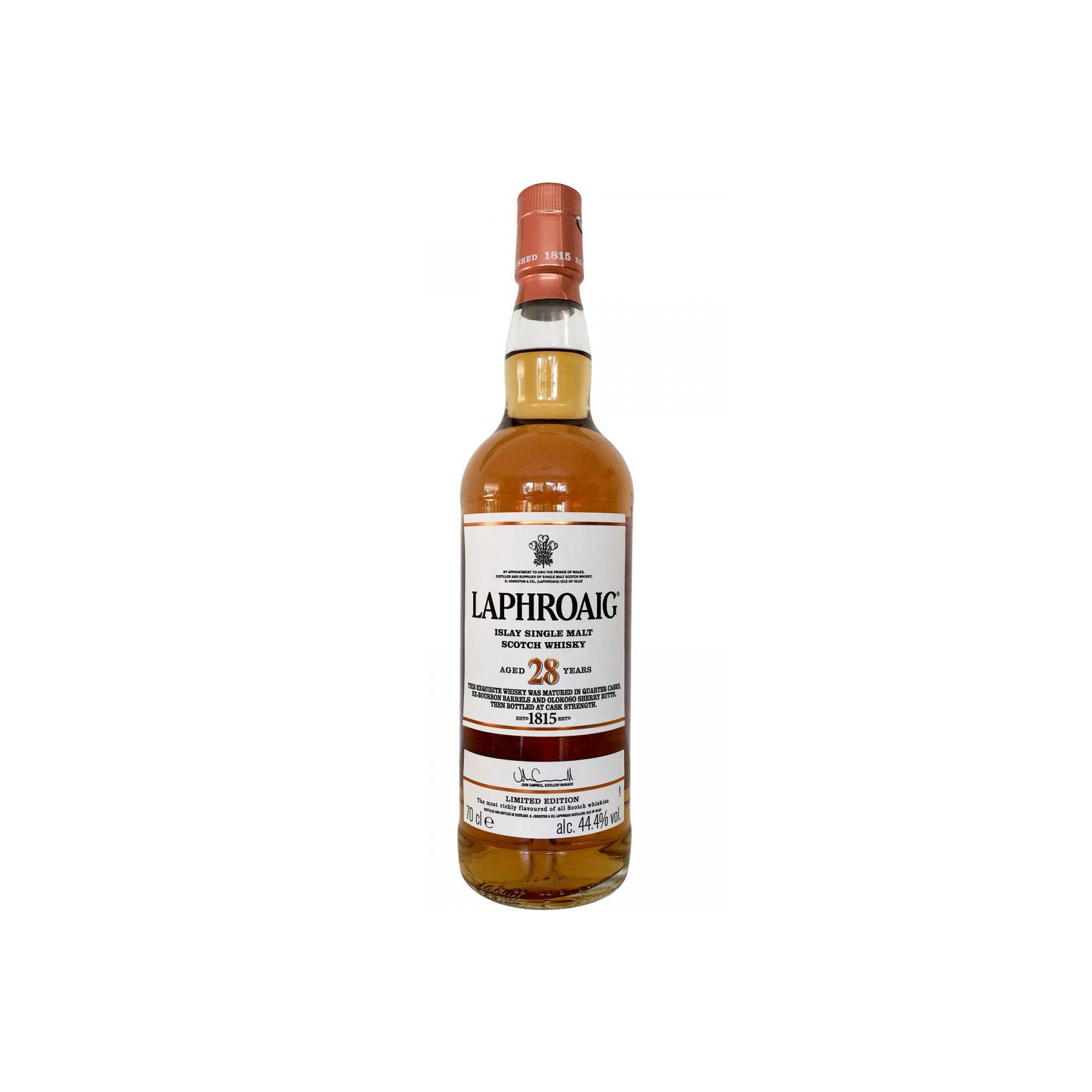 Laphroaig Limited Edition 28 Years Single Malt Whisky