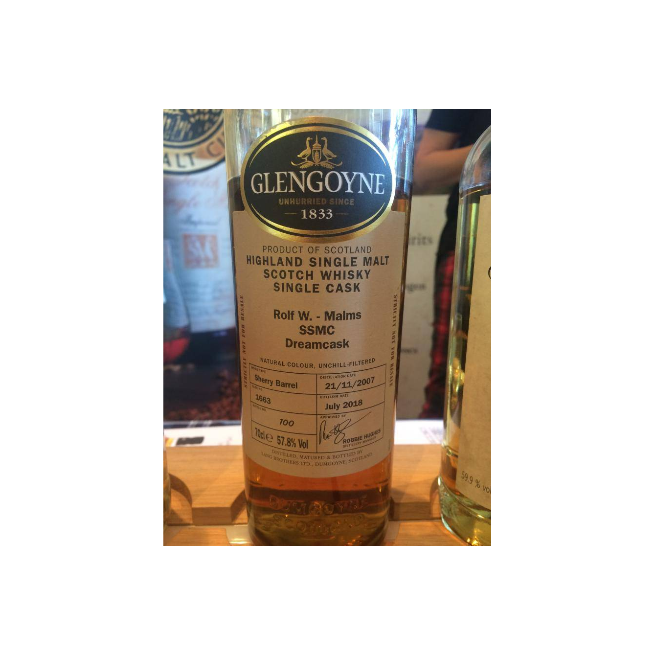 Glengoyne Single Cask 2007 10 Years Single Malt Whisky 2