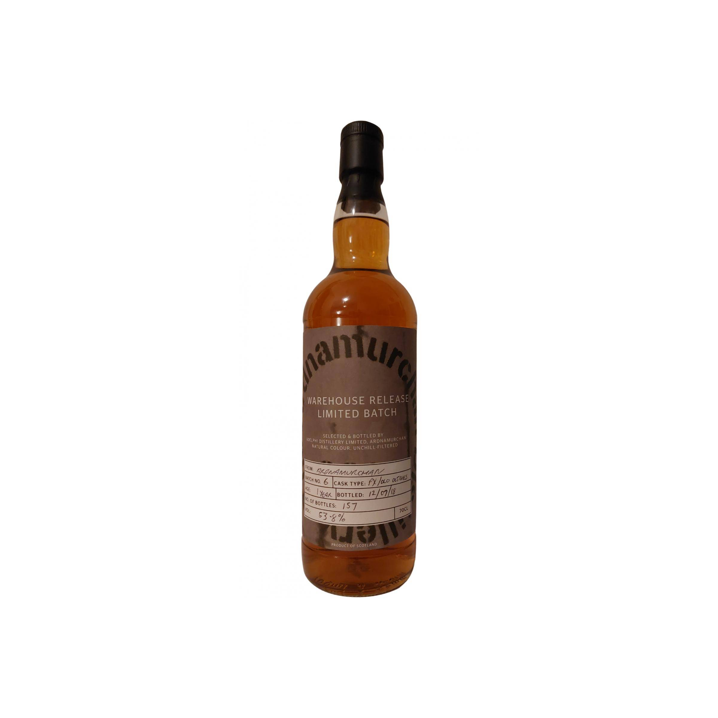 Ardnamurchan 1 Years Spirit Whisky