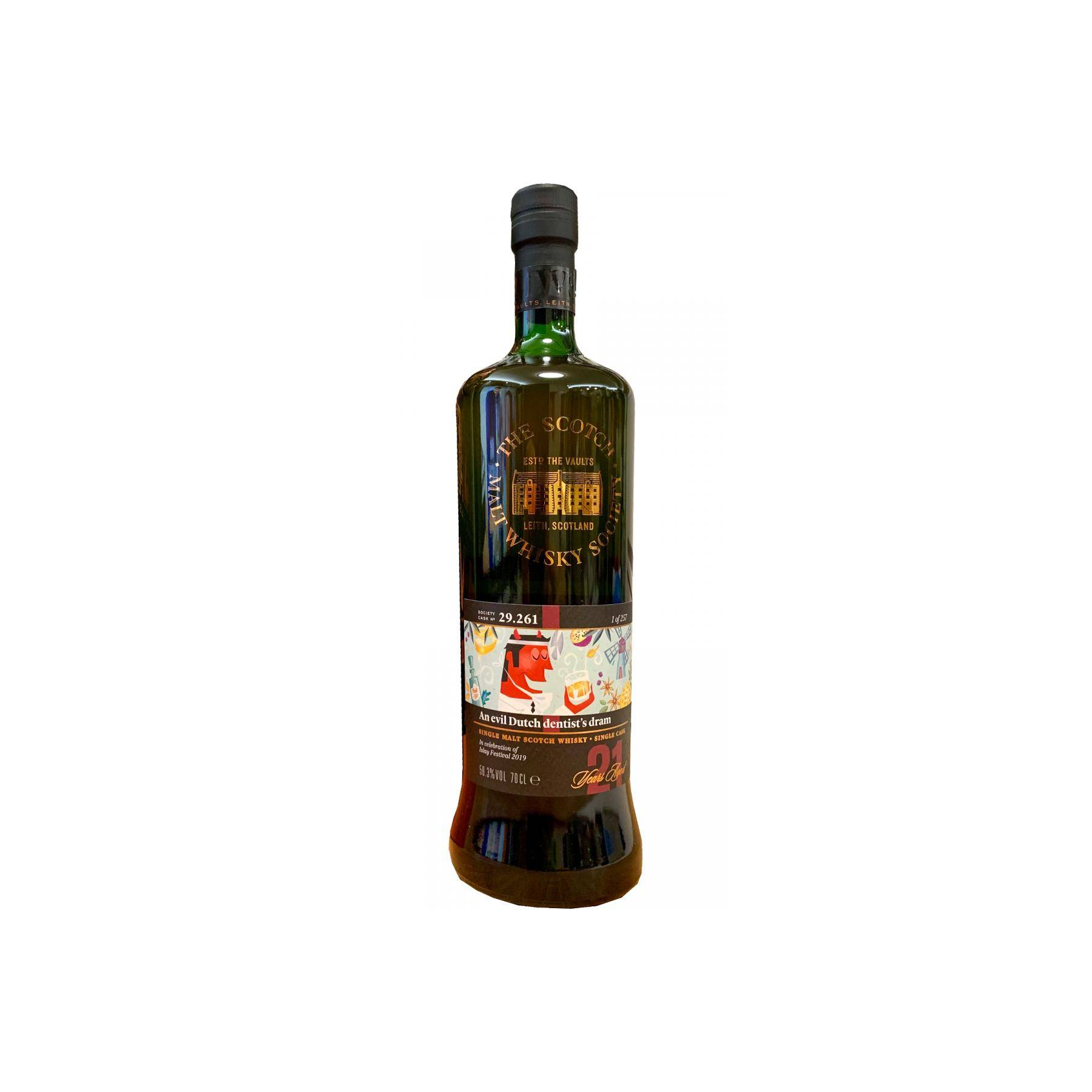 The Scotch Malt Whisky Society 1996 21 Years Single Malt Whisky