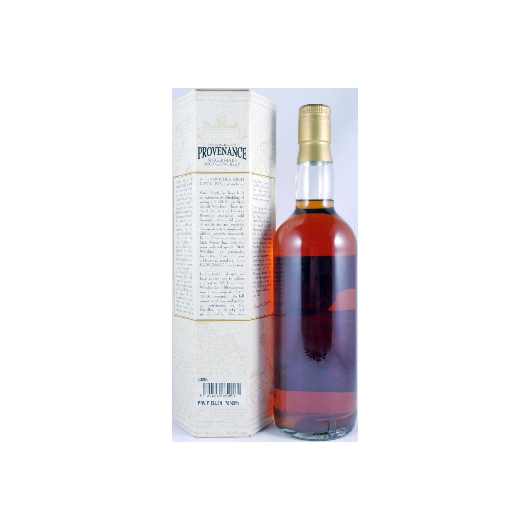 Port Ellen McGibbon's Provenance 1981 18 Years Single Malt Whisky 3