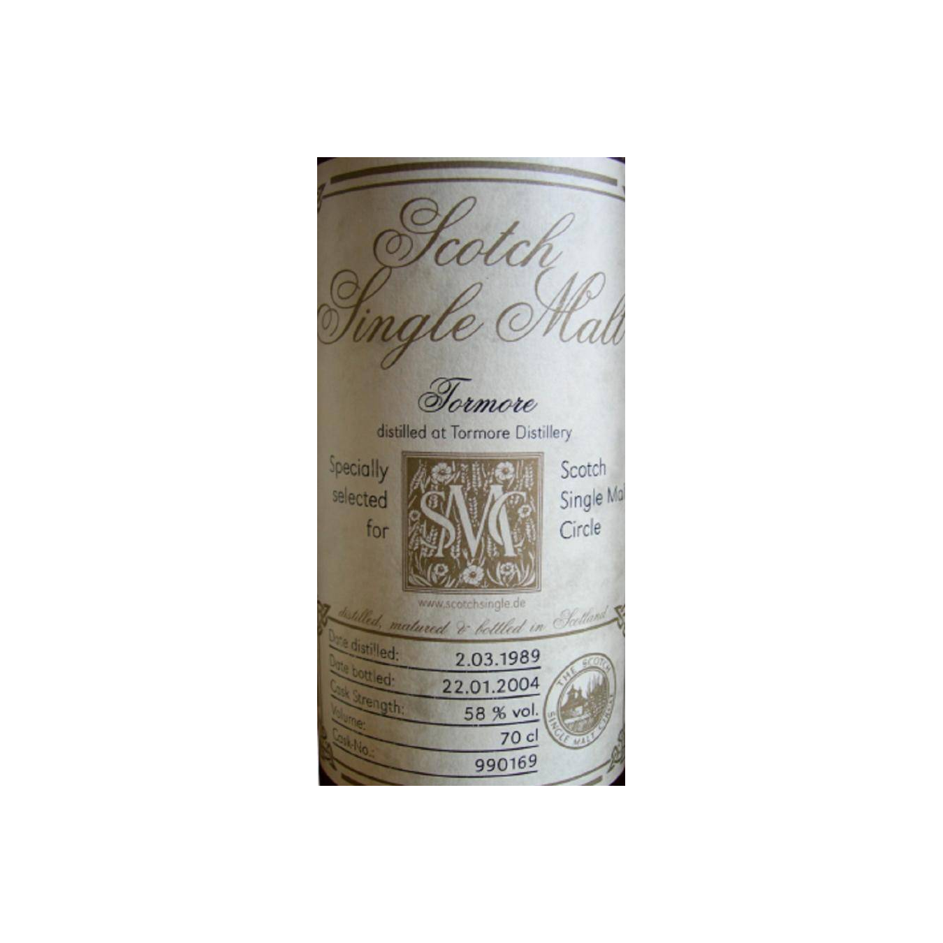 Tormore 1989 14 Years Single Malt Whisky 2