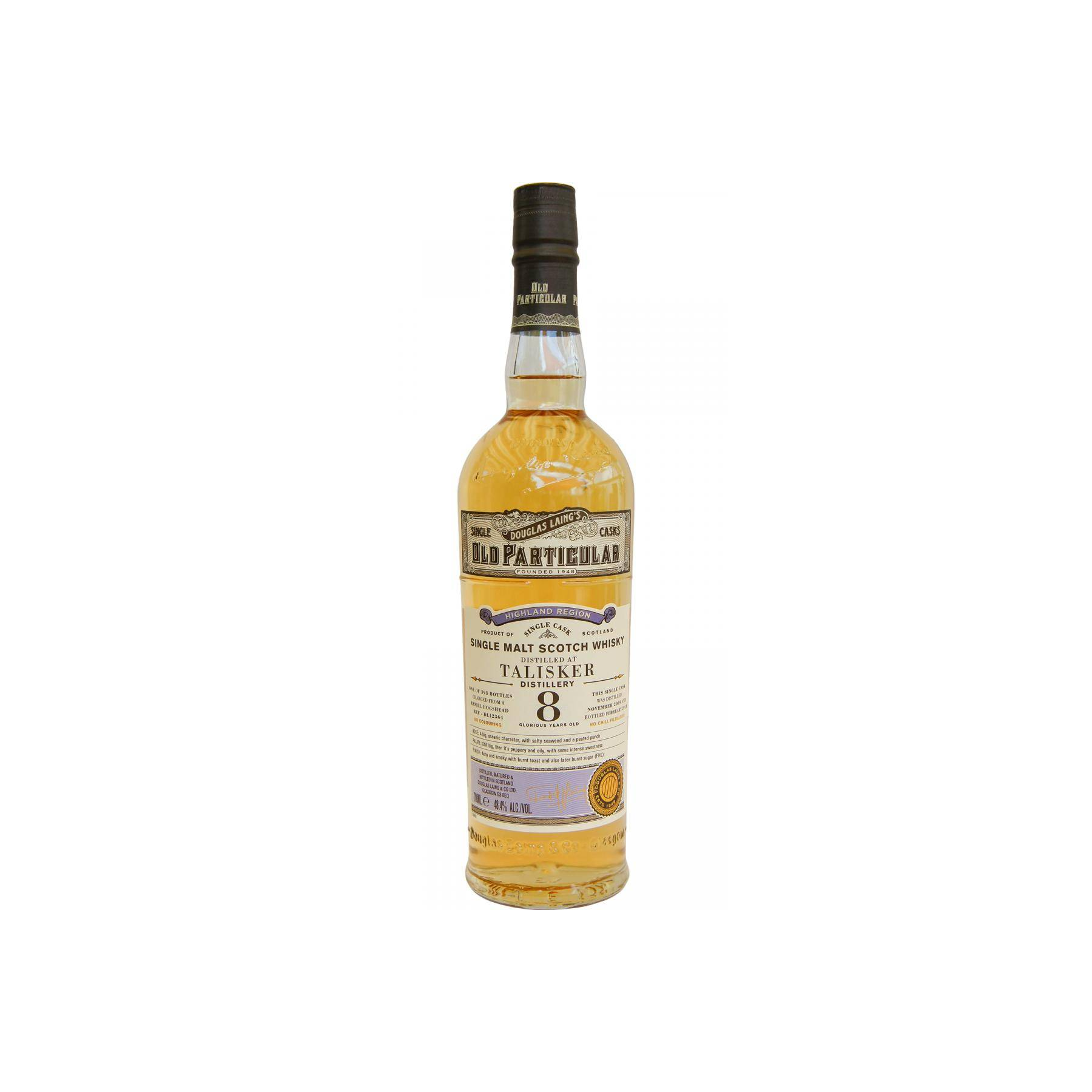 Talisker Old Particular 2009 8 Years Single Malt Whisky
