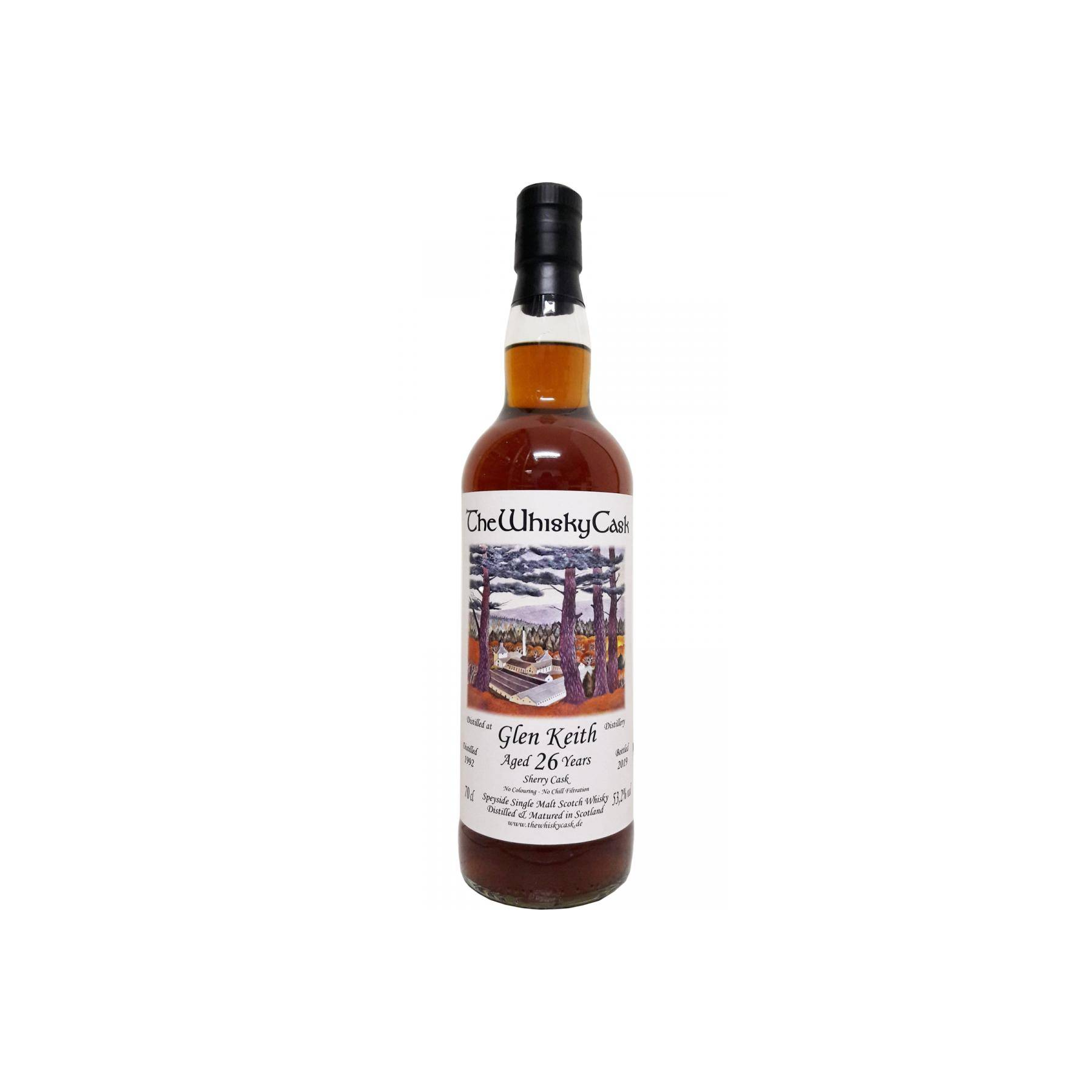 Glen Keith 1992 26 Years Single Malt Whisky
