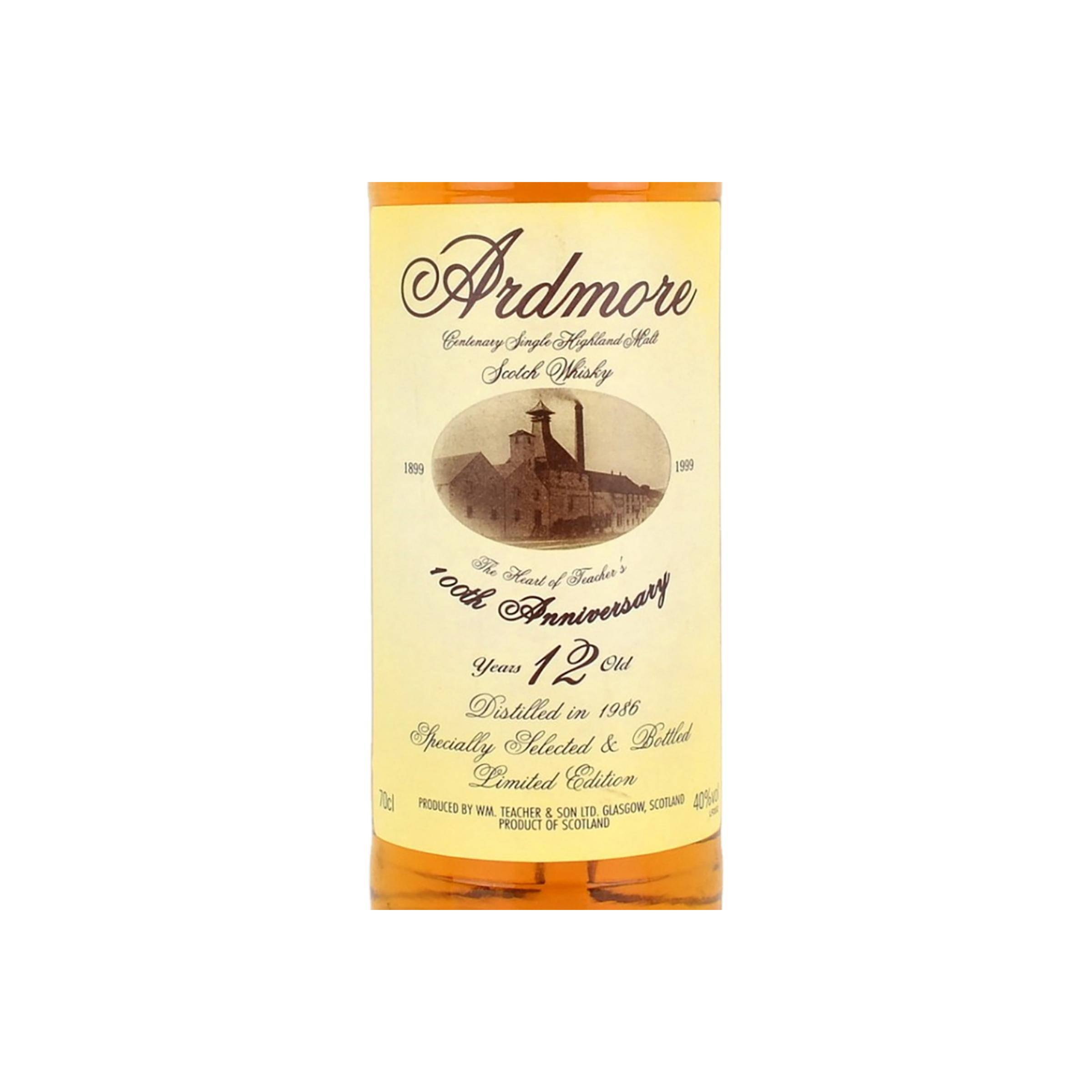 Ardmore 1986 12 Years Single Malt Whisky 2