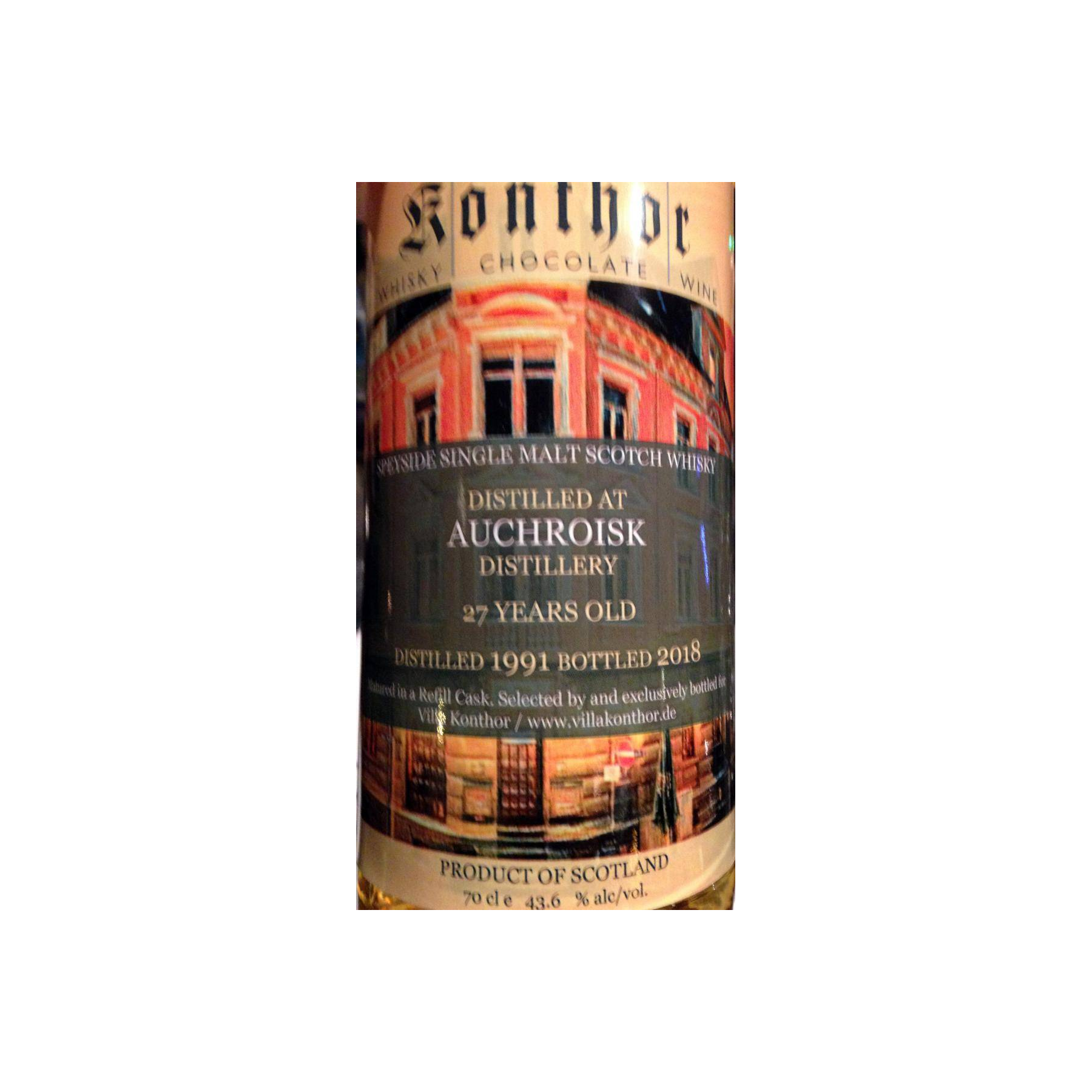 Auchroisk 1991 27 Years Single Malt Whisky 2