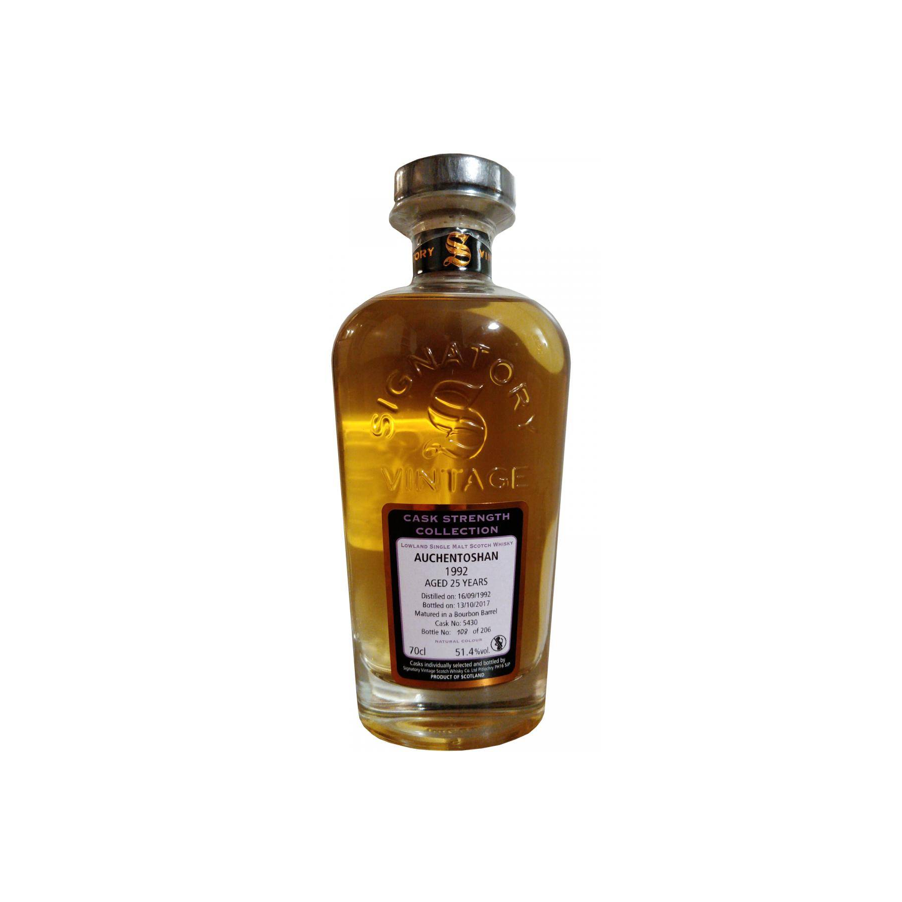 Auchentoshan Cask Strength Collection 1992 25 Years Single Malt Whisky