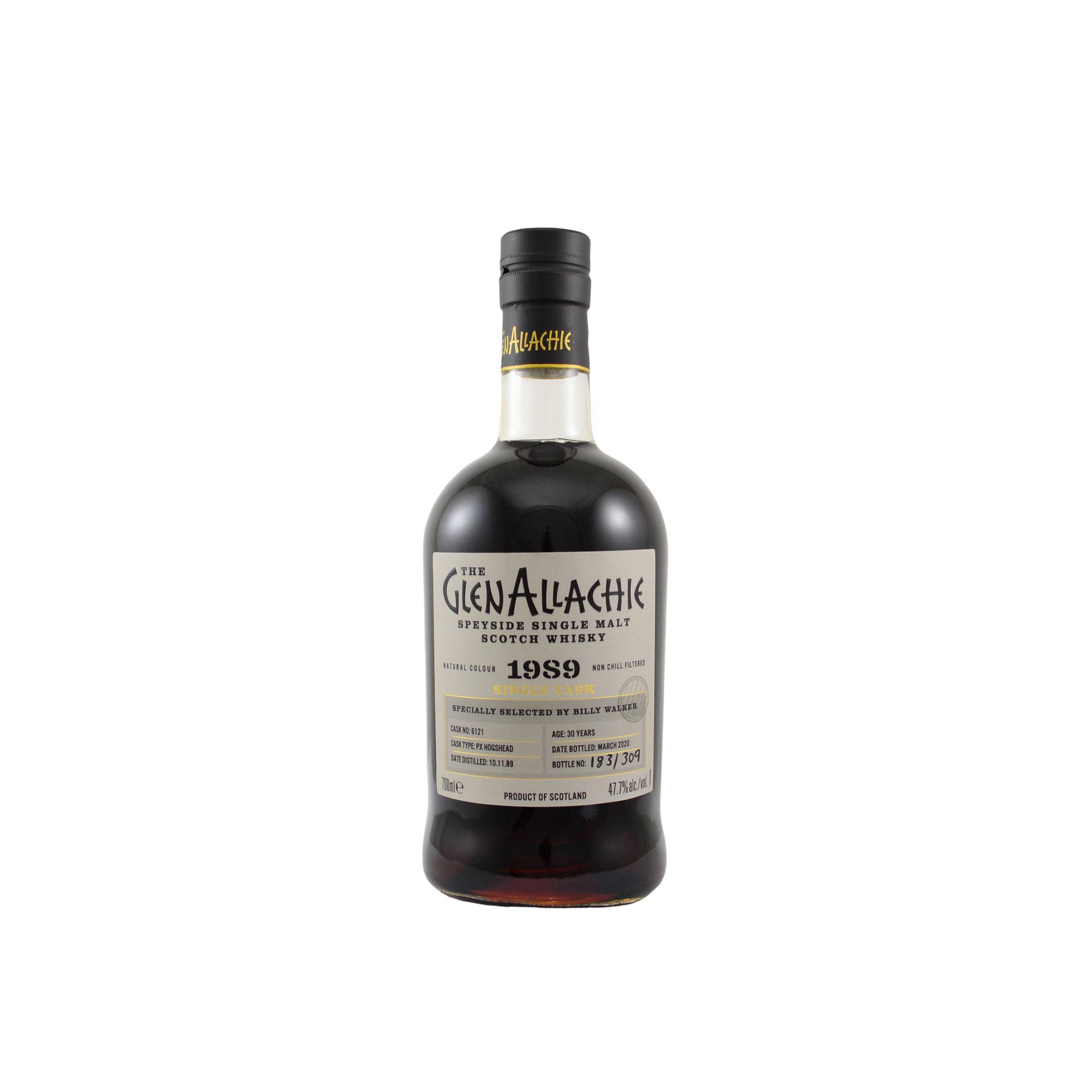 The GlenAllachie Single Cask 1989 30 Years Single Malt Whisky