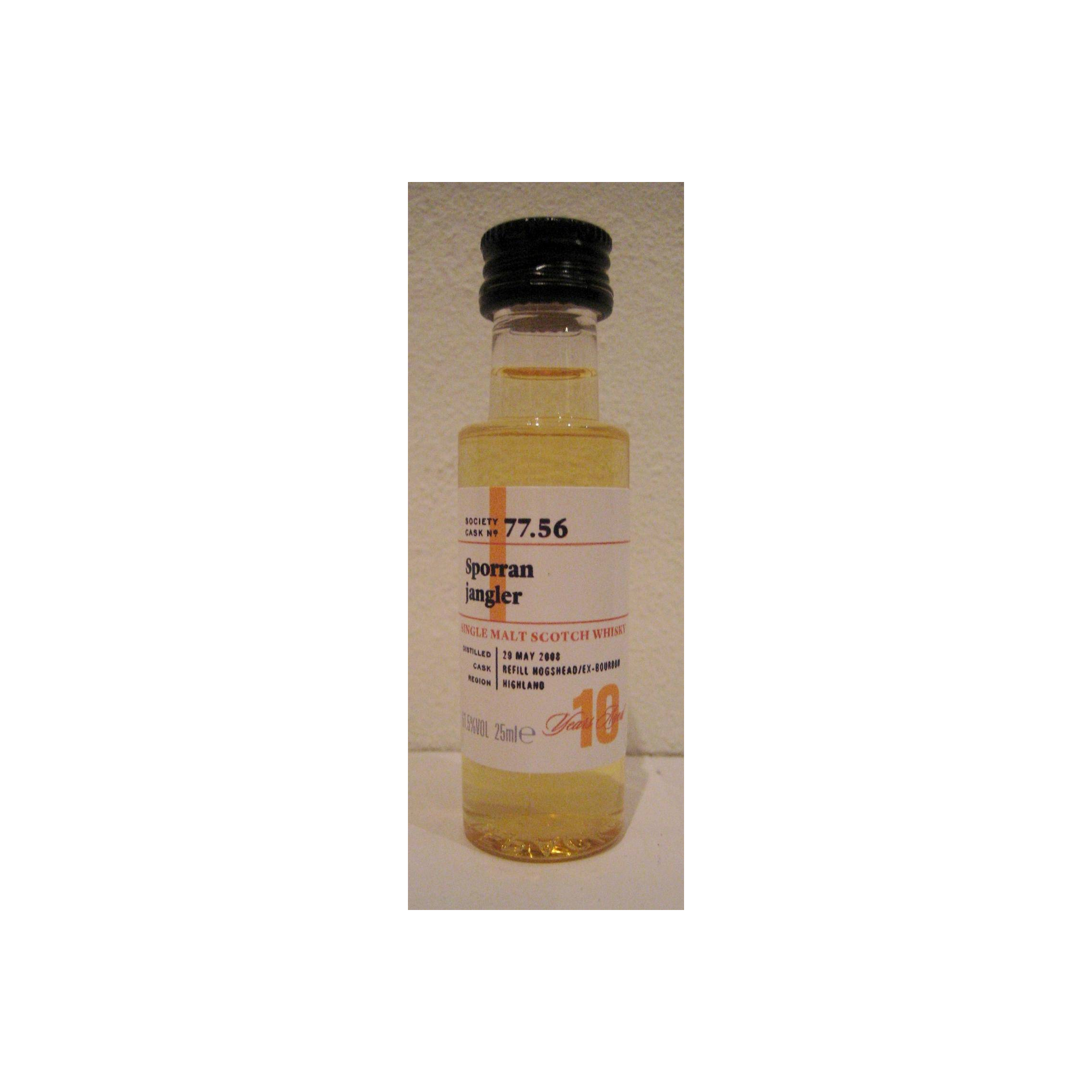 The Scotch Malt Whisky Society 2008 10 Years Single Malt Whisky