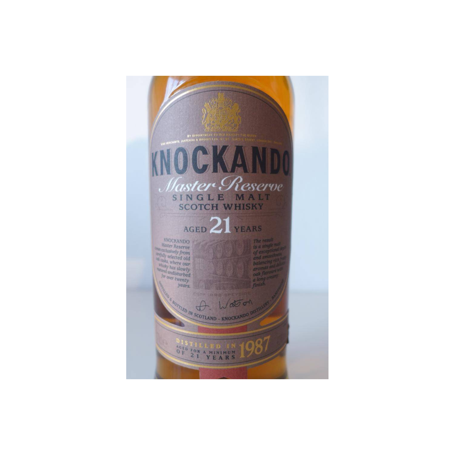 Knockando 1987 21 Years Single Malt Whisky 3
