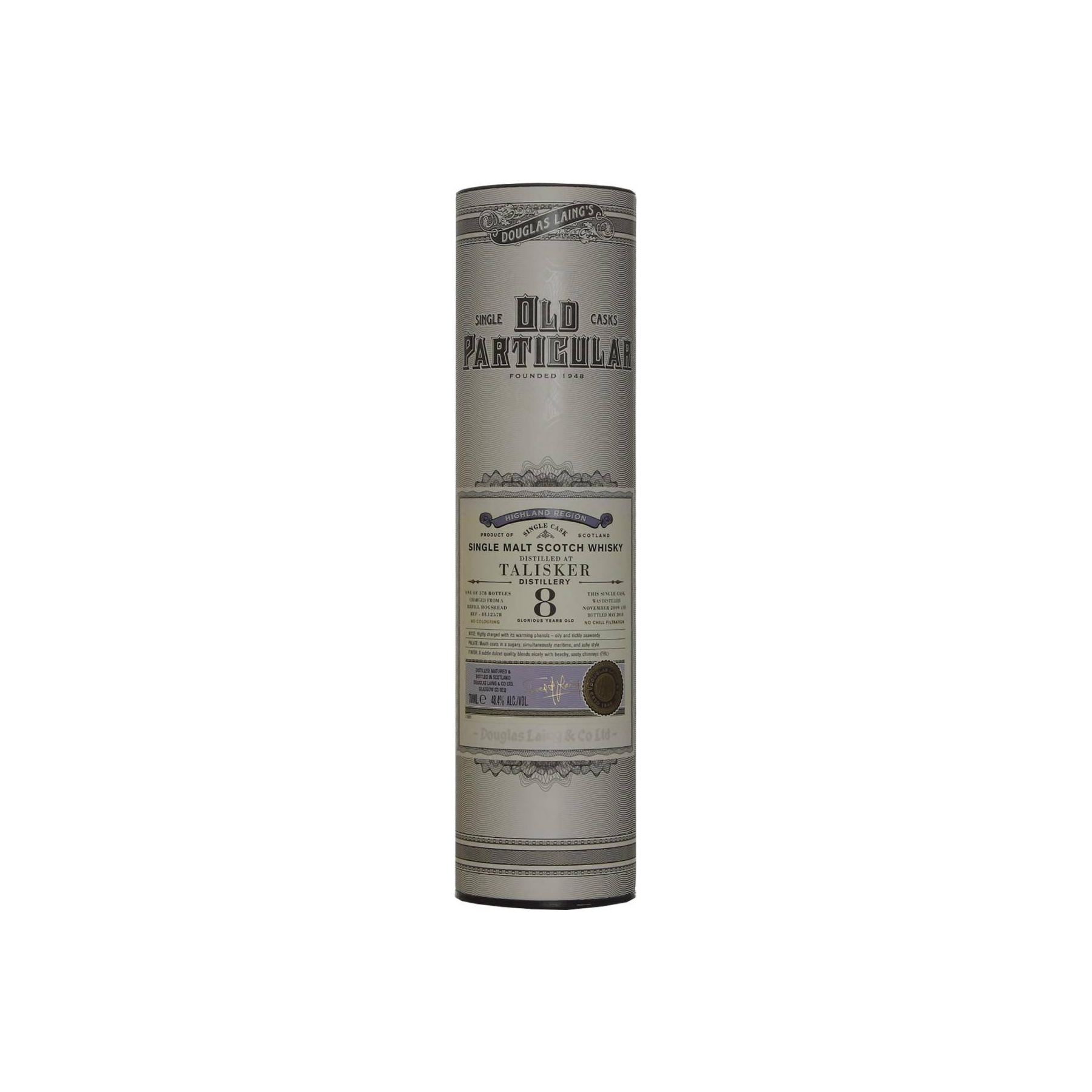 Talisker Old Particular 2009 8 Years Single Malt Whisky 2
