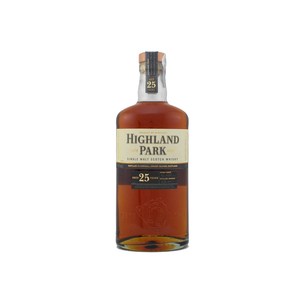 Highland Park 25 Years Single Malt Whisky