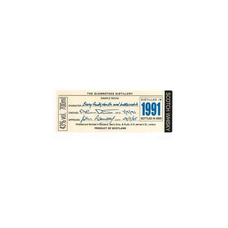 The Glenrothes 1991 14 Years Single Malt Whisky 2