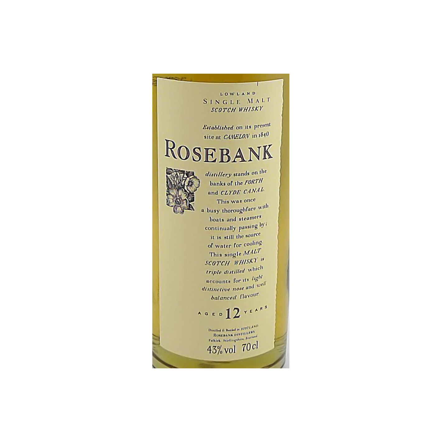 Rosebank 12 Years Single Malt Whisky 2