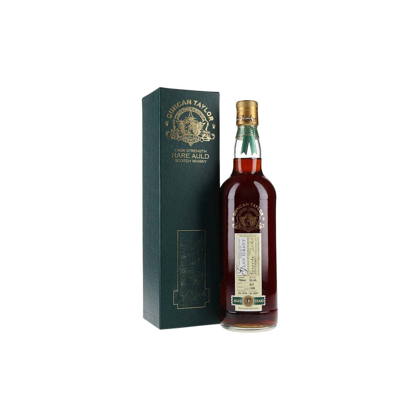 Glen Grant Rare Auld 1970 37 Years Single Malt Whisky 2