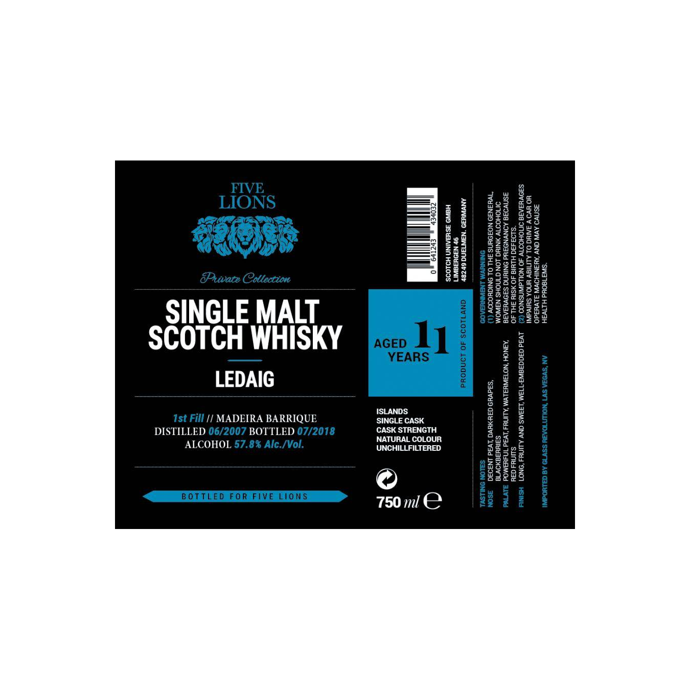 Tobermory 2007 11 Years Single Malt Whisky 2
