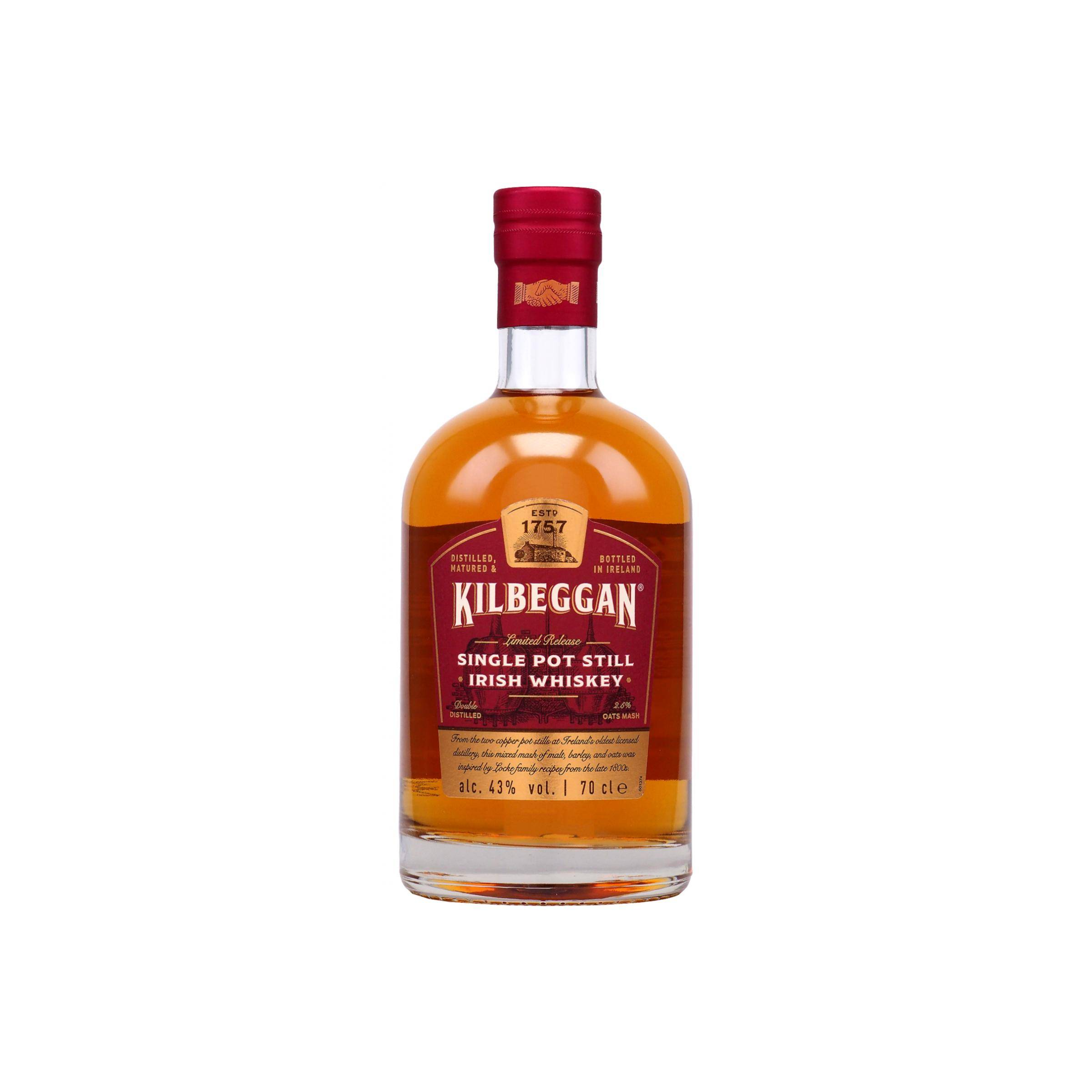 Kilbeggan Single Pot Still Irish Whiskey