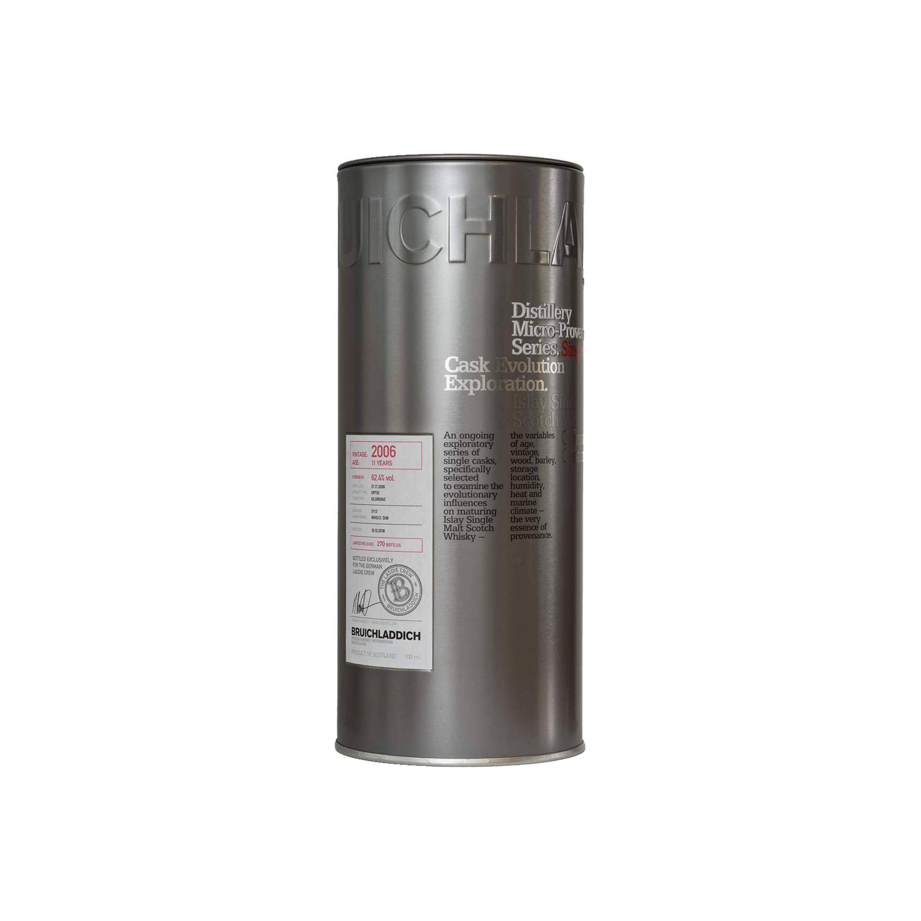 Bruichladdich 2006 11 Years Single Malt Whisky 2