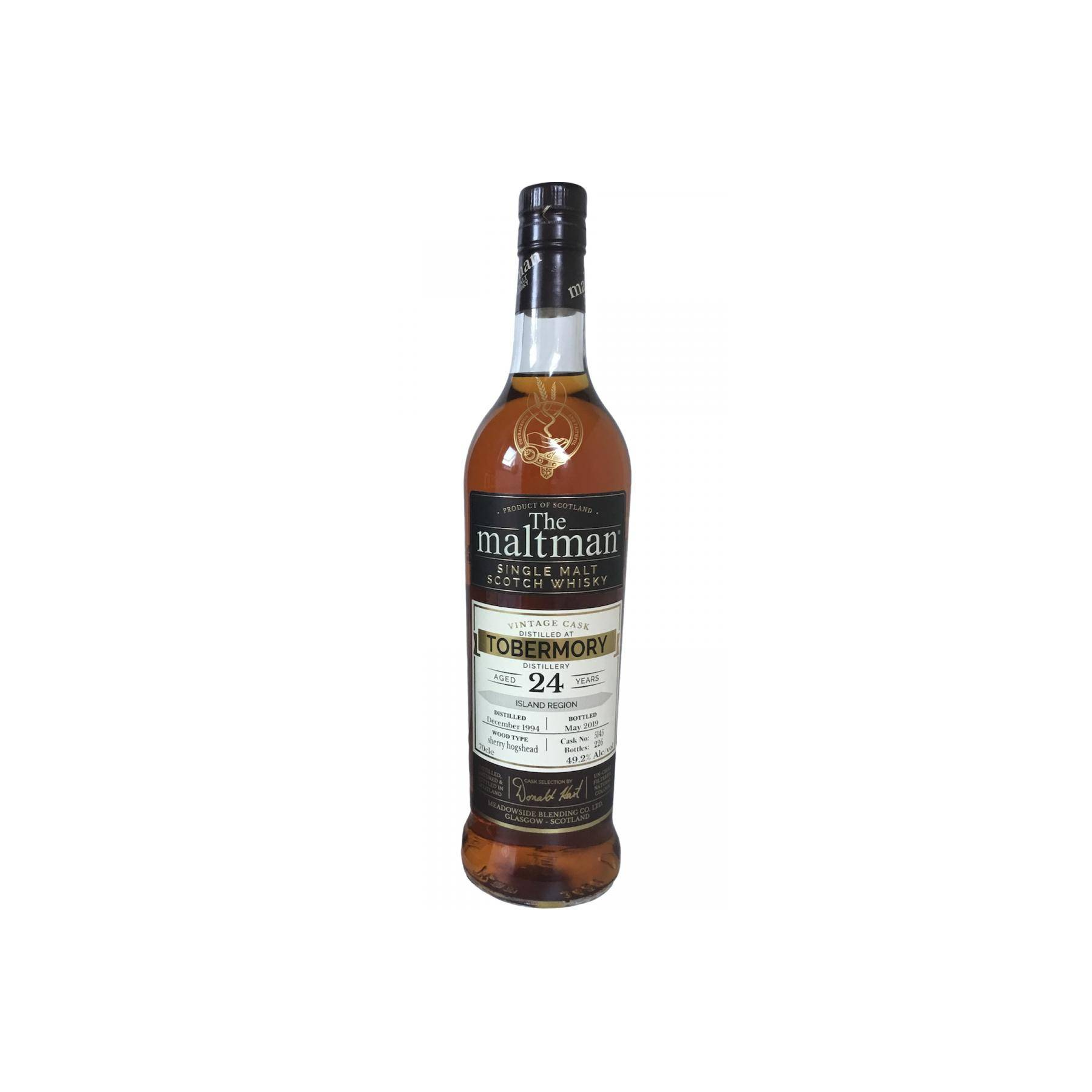 Tobermory 1994 24 Years Single Malt Whisky