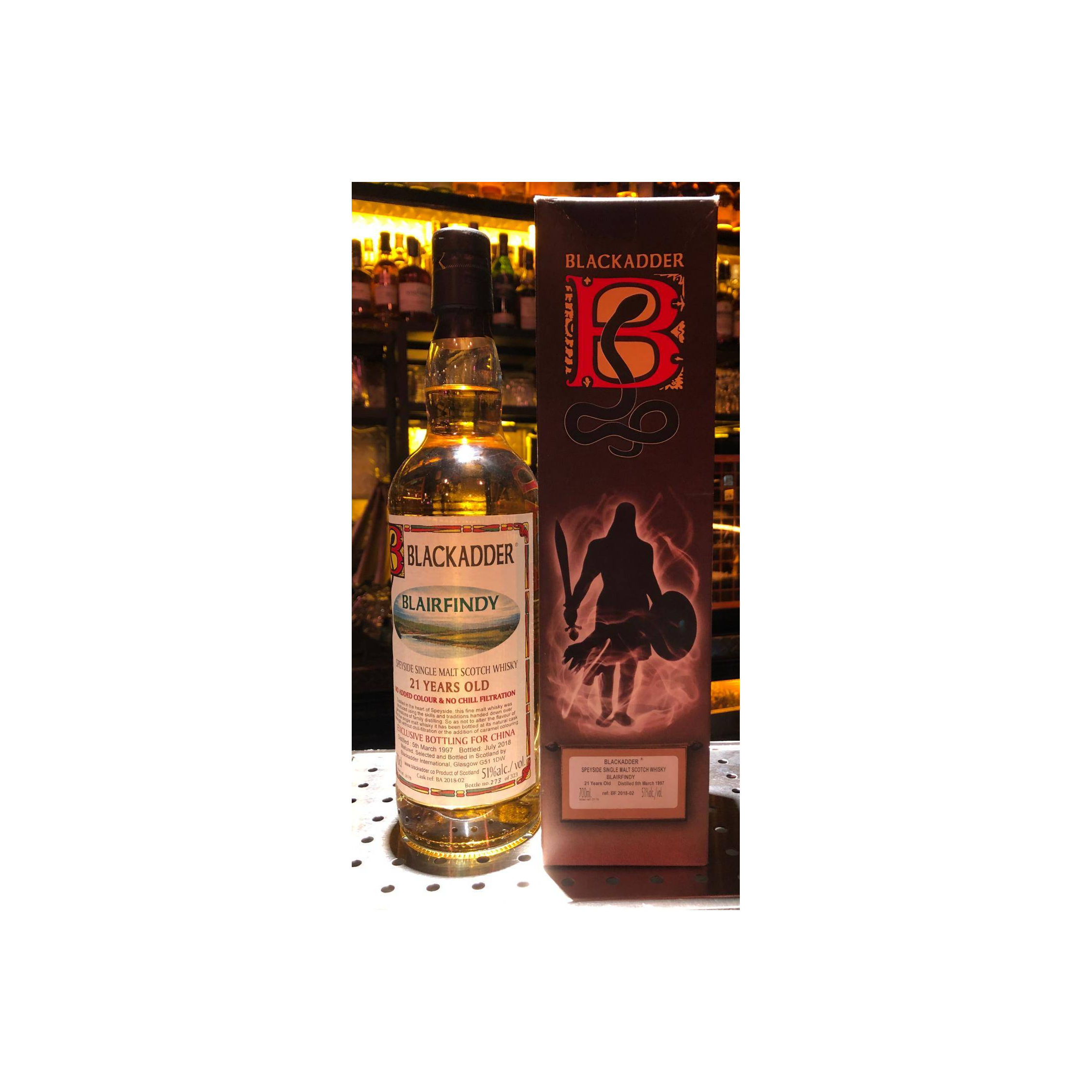 Blackadder 1997 21 Years Single Malt Whisky 3