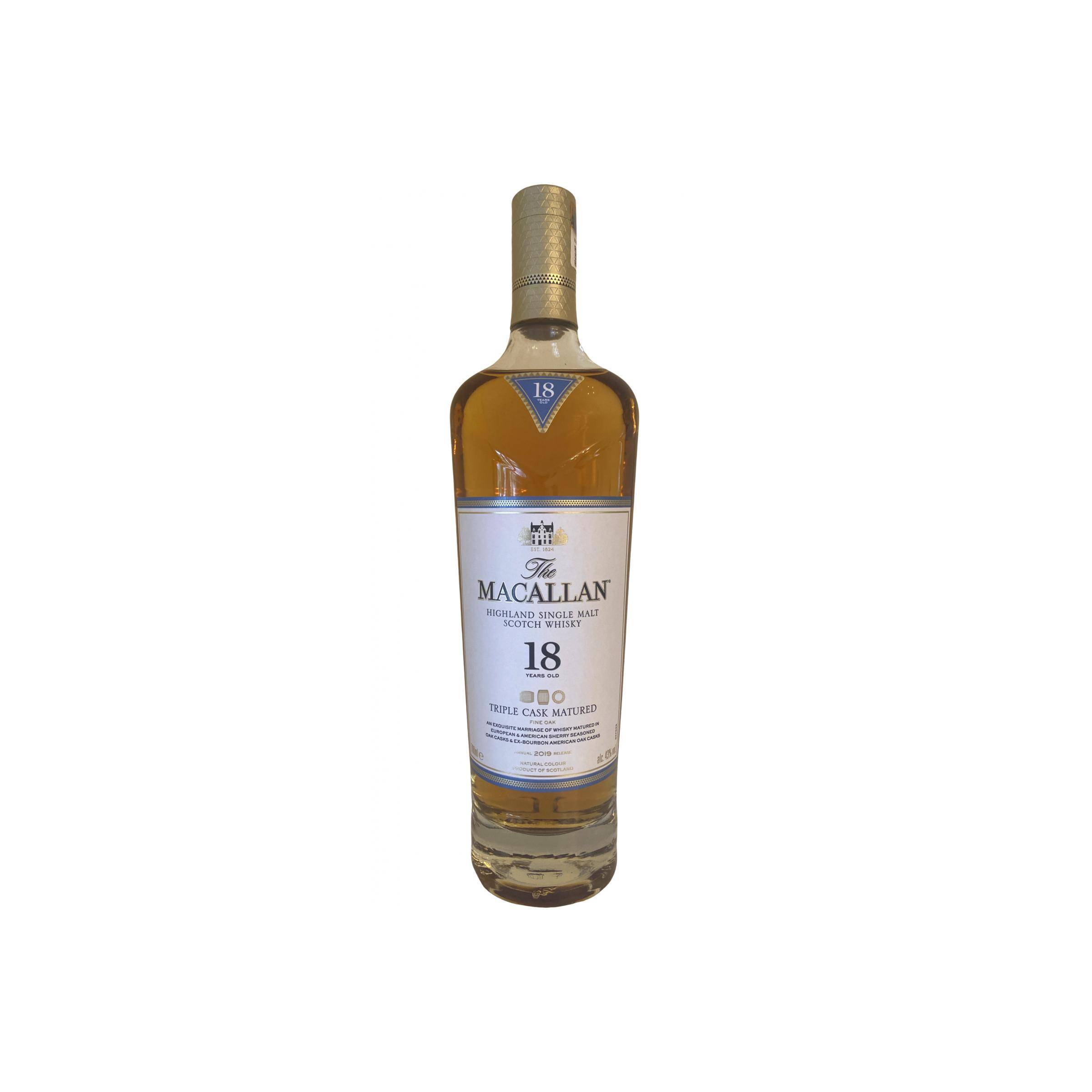 The Macallan 18 Years Single Malt Whisky