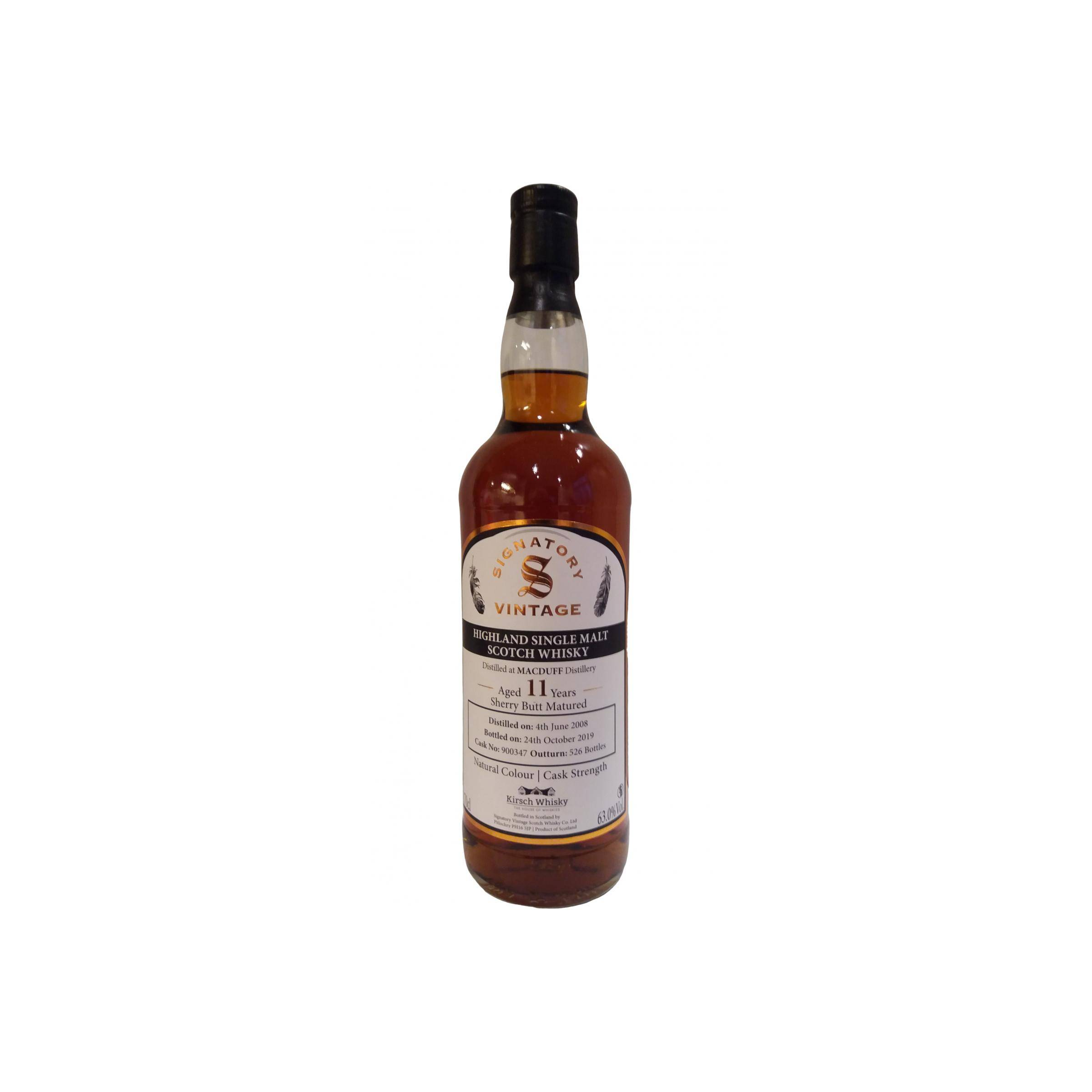 Macduff 2008 11 Years Single Malt Whisky