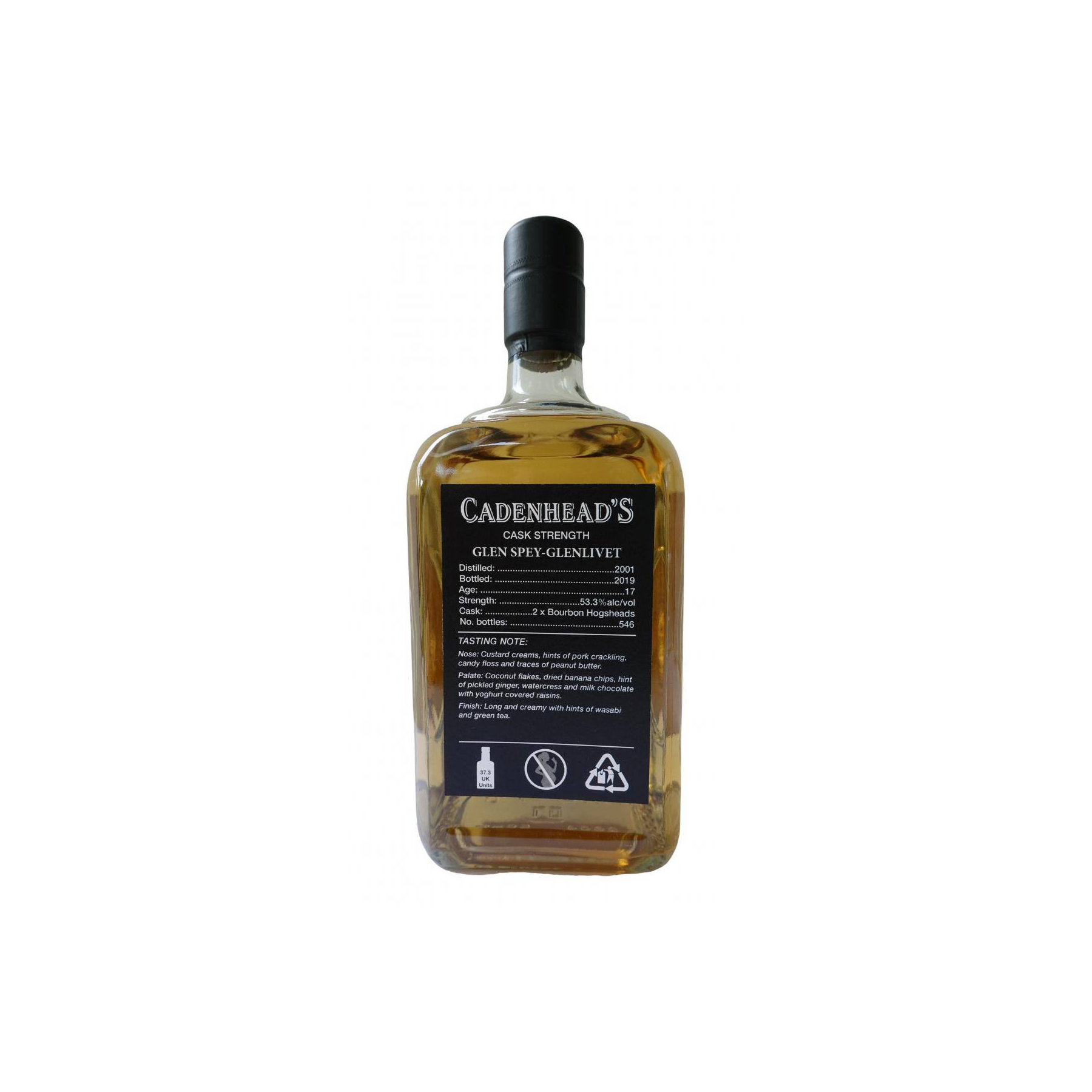 Glen Spey Small Batch 2001 17 Years Single Malt Whisky 2