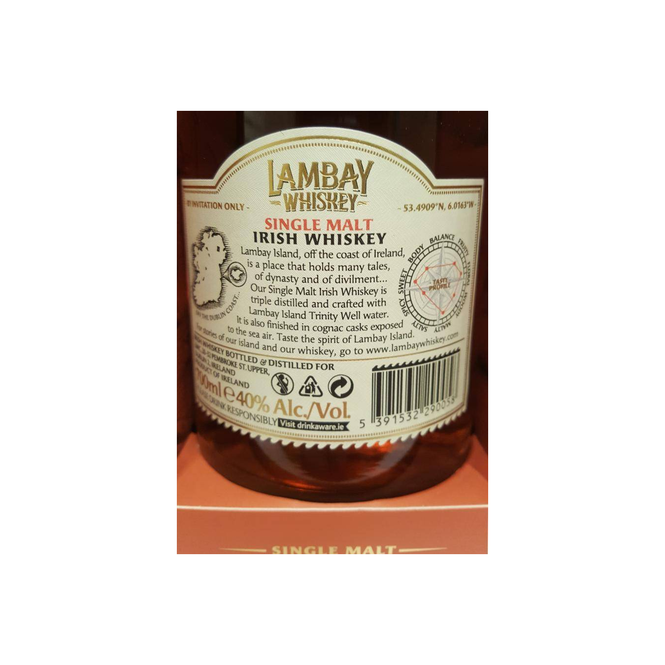 Lambay Whiskey Single Malt 3