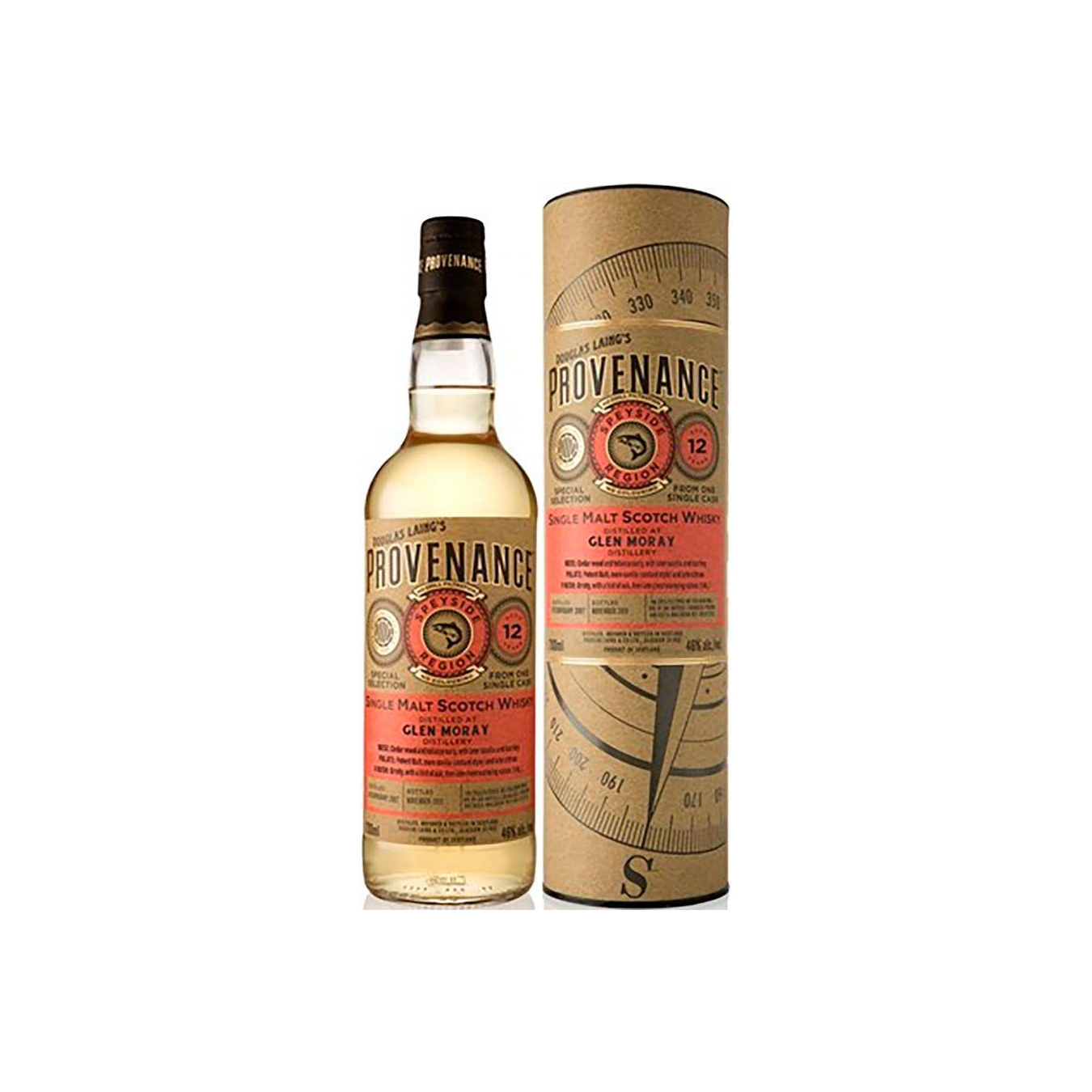 Glen Moray 2007 12 Years Single Malt Whisky 2