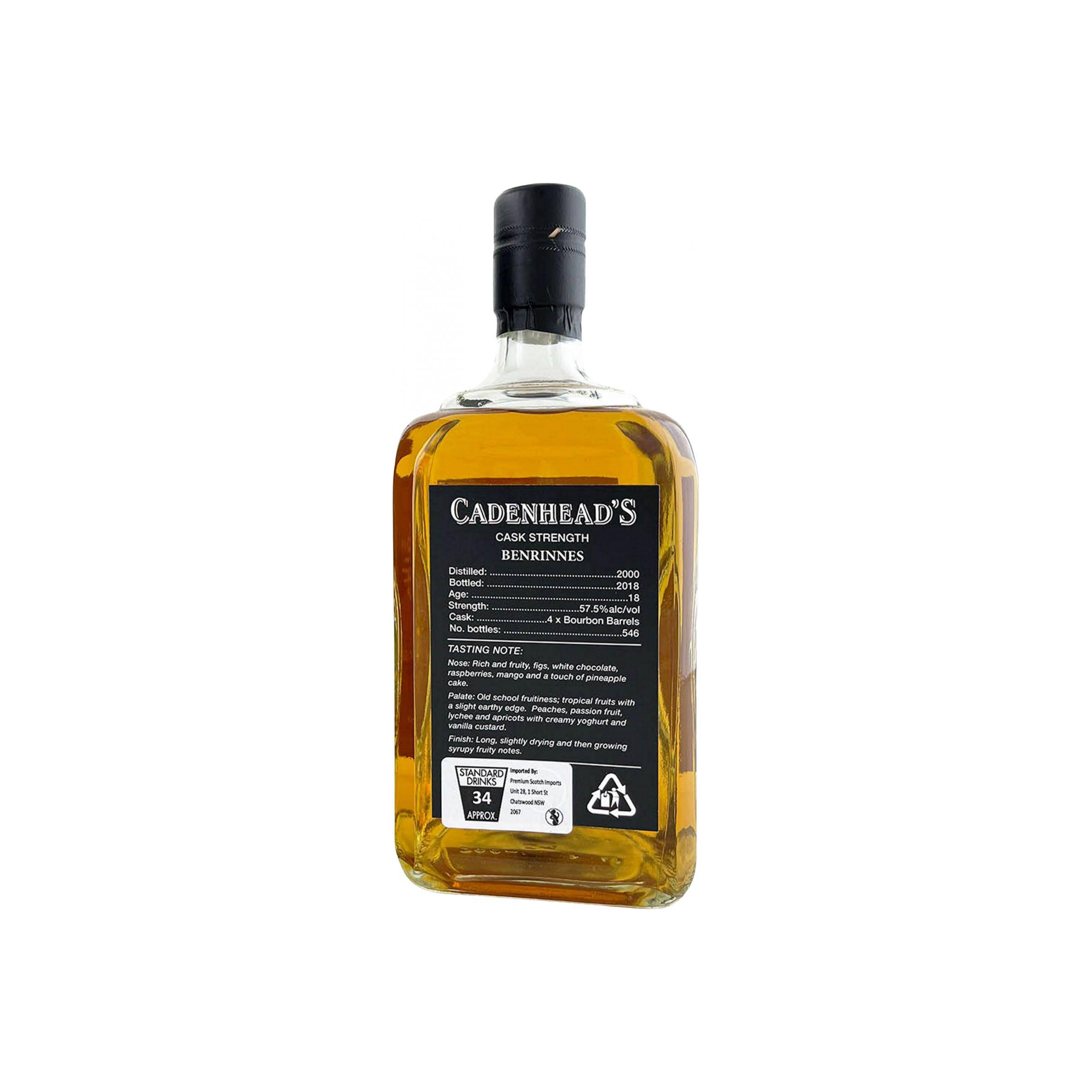 Benrinnes Small Batch 2000 18 Years Single Malt Whisky 3