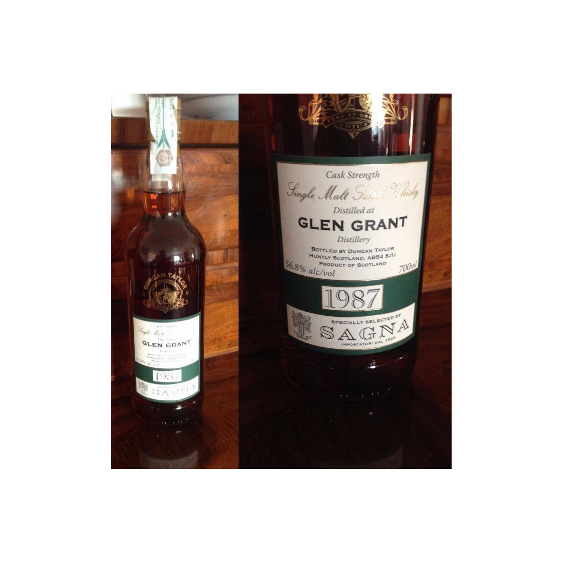 Glen Grant 1987 22 Years Single Malt Whisky