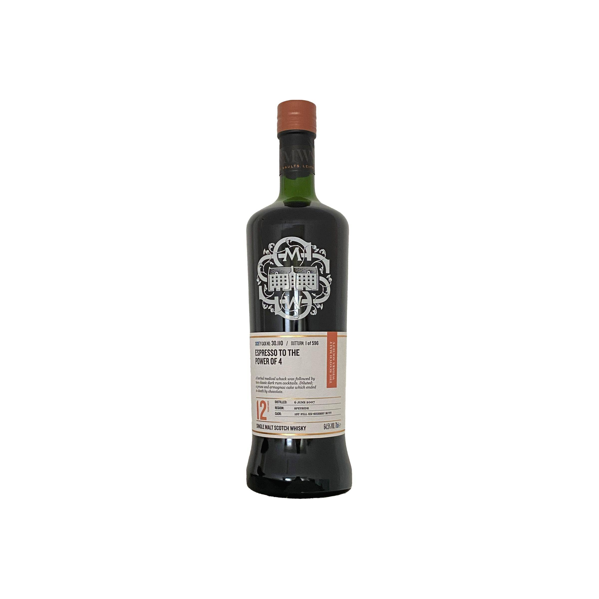 The Scotch Malt Whisky Society 2007 12 Years Single Malt Whisky