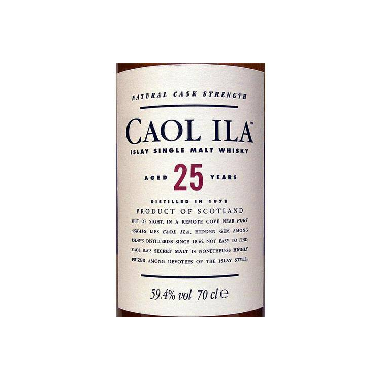 Caol Ila 1978 25 Years Single Malt Whisky 2